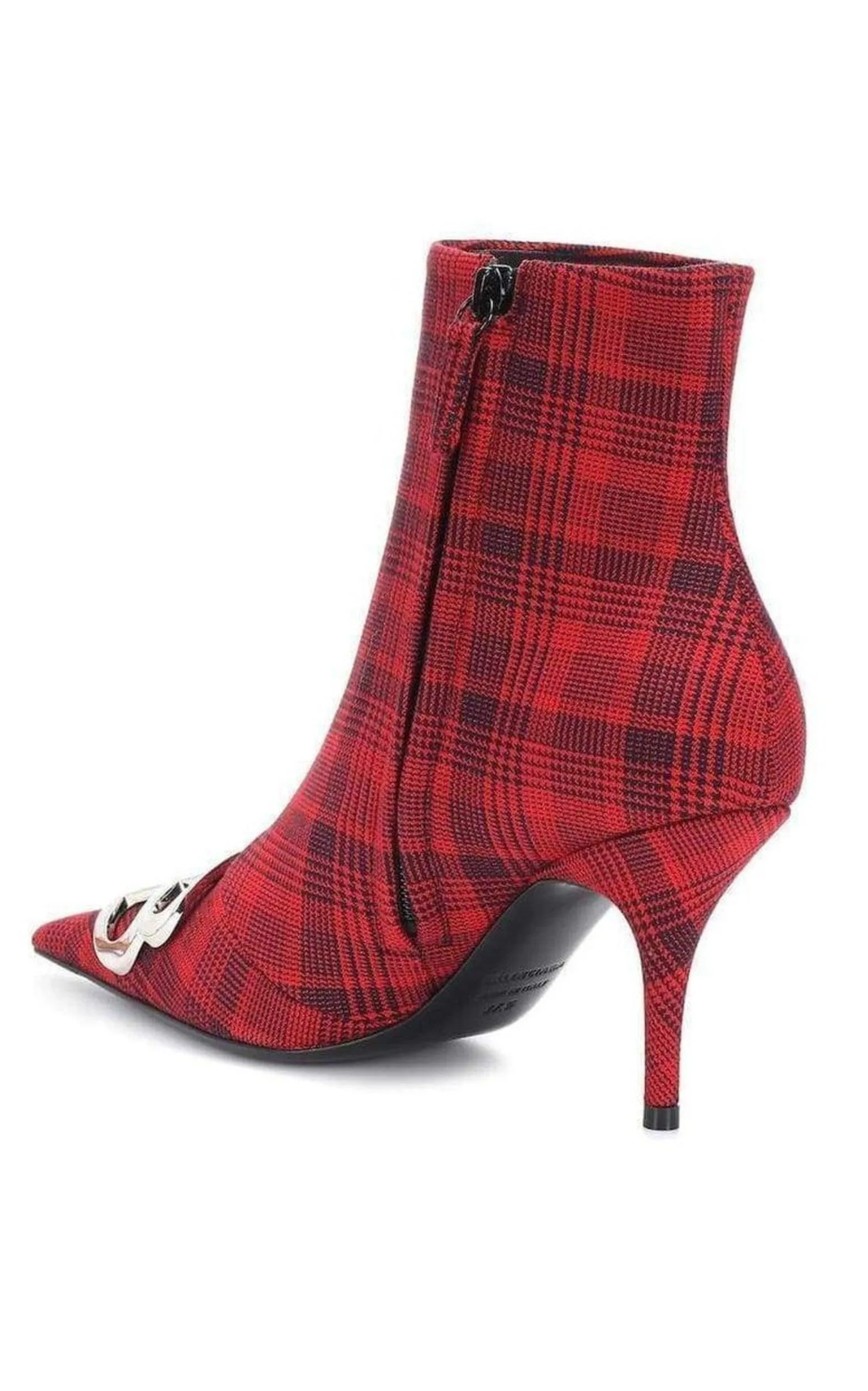 Logo Plaid Canvas Ankle Boots sold by Runaway Catalog product image thumbnail 3