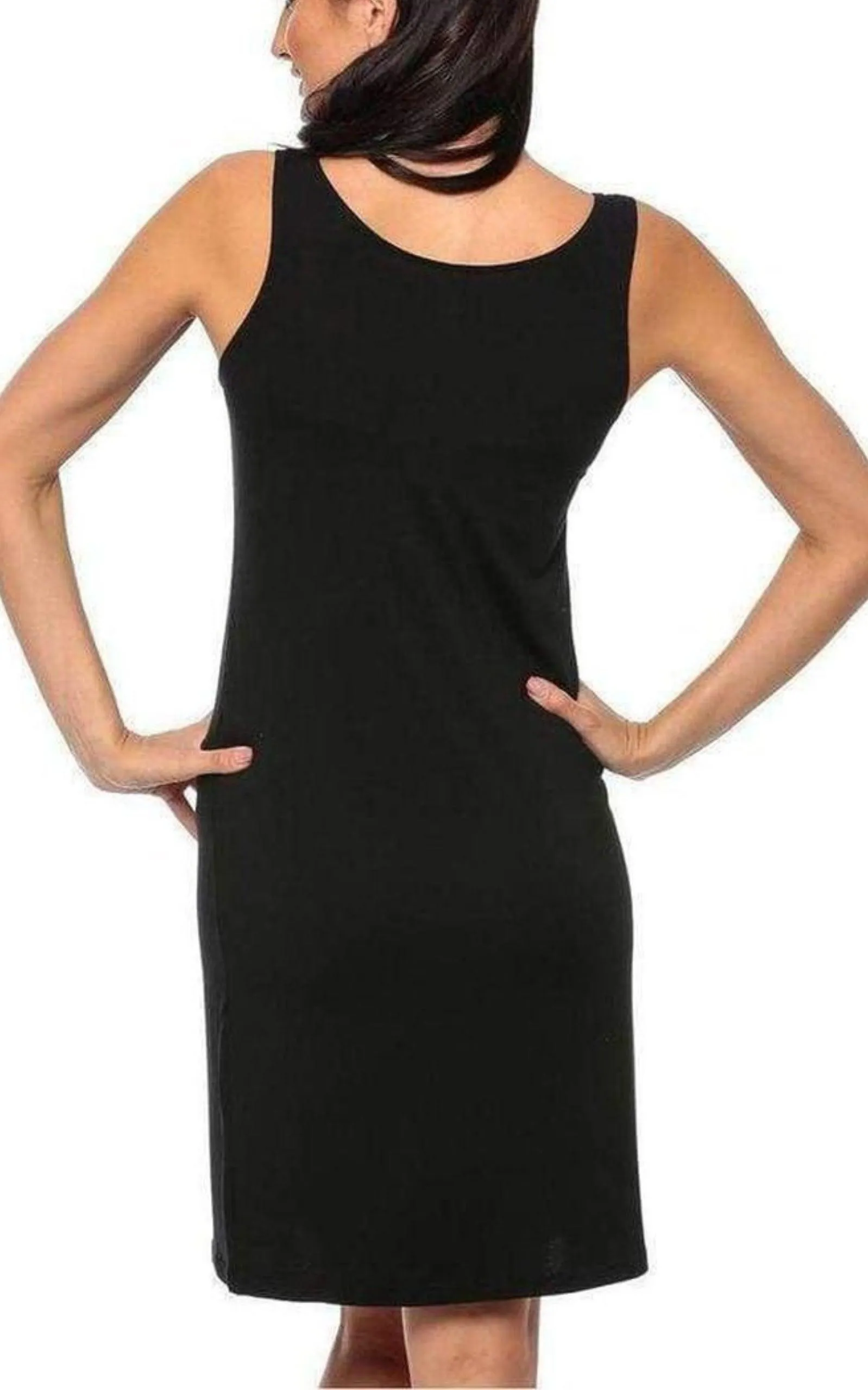 Black cotton dress sold by Runaway Catalog product image thumbnail 2