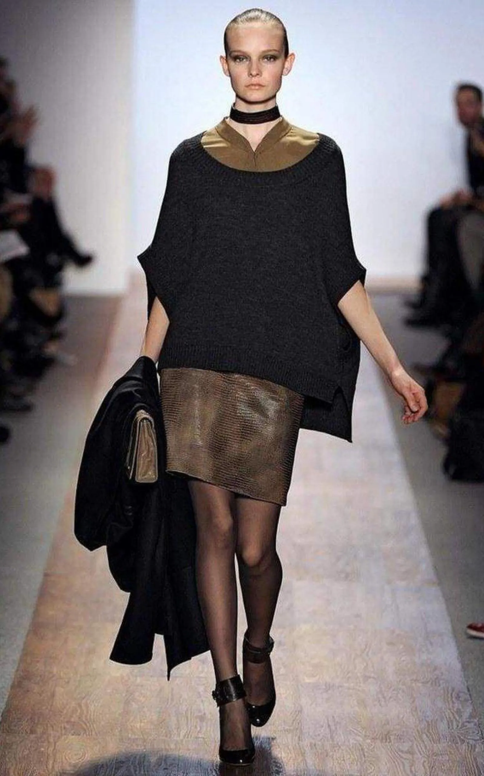 Leather Embossed Skirt sold by Runaway Catalog product image thumbnail 3