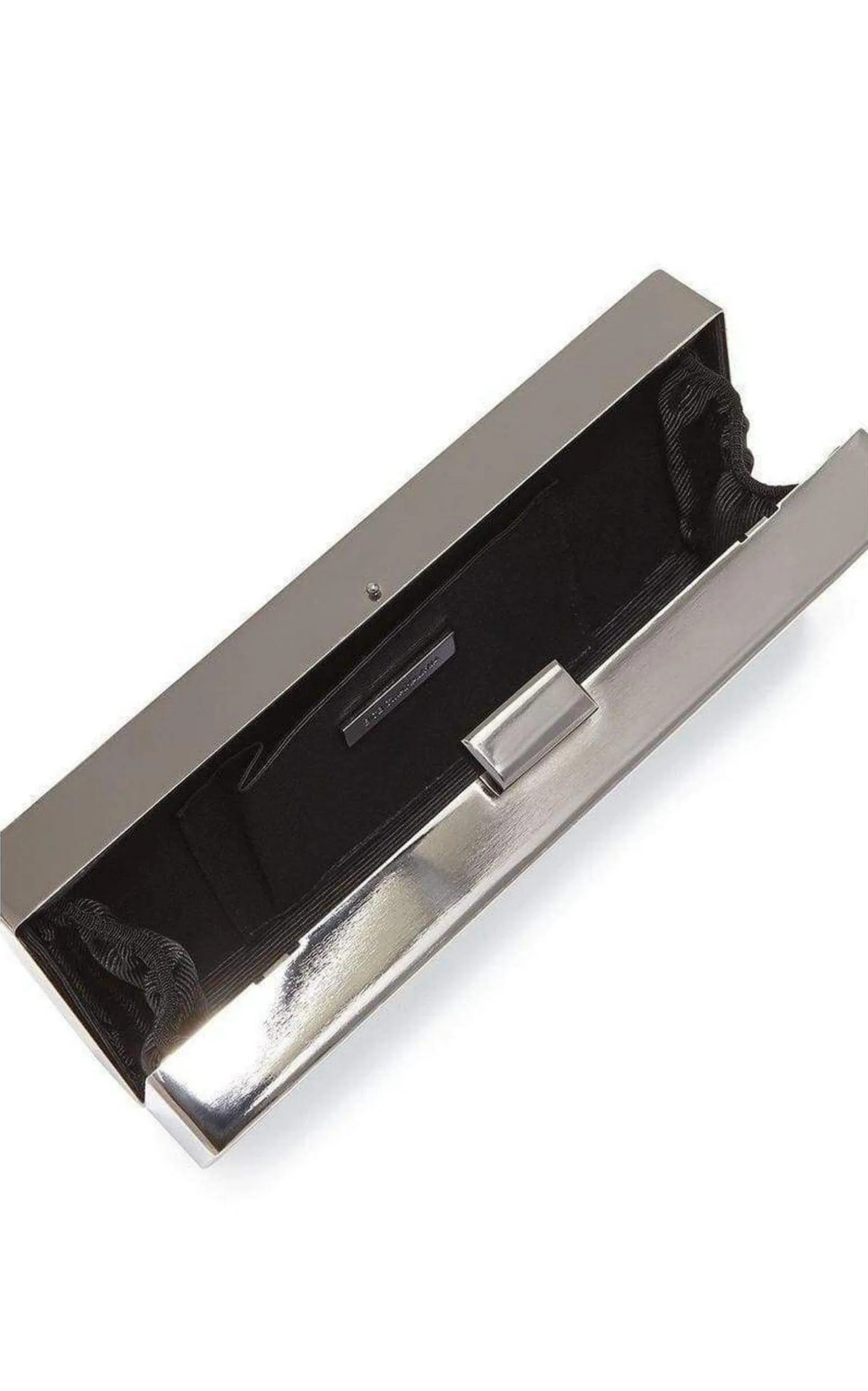 Gunmetal Ariana Rock Crystal Hard Clutch sold by Runaway Catalog product image thumbnail 2