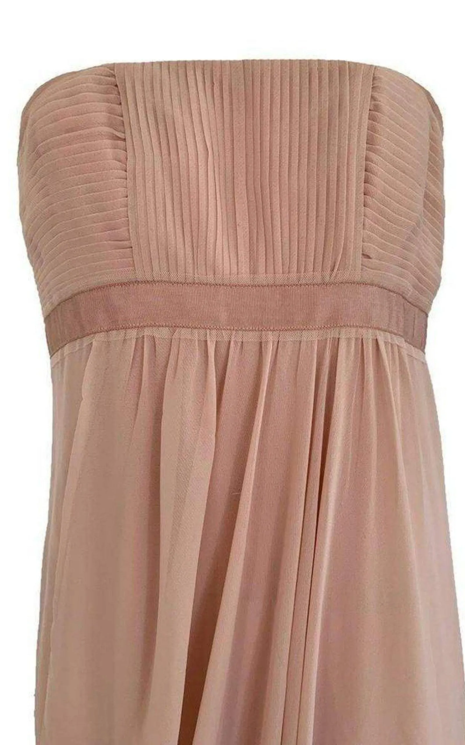 Cascade Bare Pink Strapless Gown sold by Runaway Catalog product image thumbnail 3