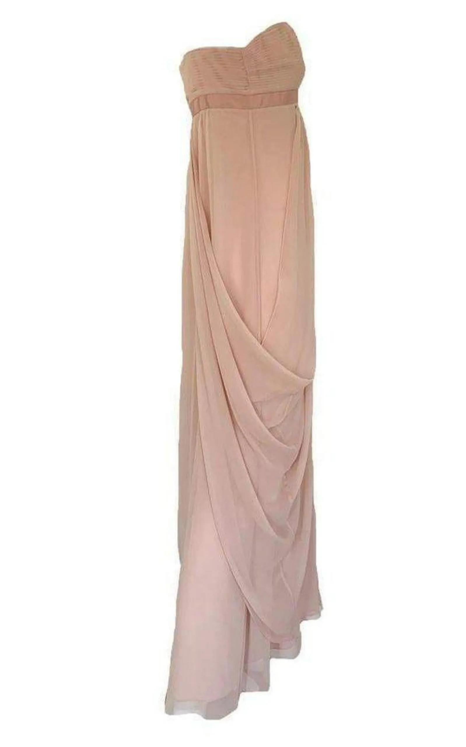 Cascade Bare Pink Strapless Gown sold by Runaway Catalog product image thumbnail 2