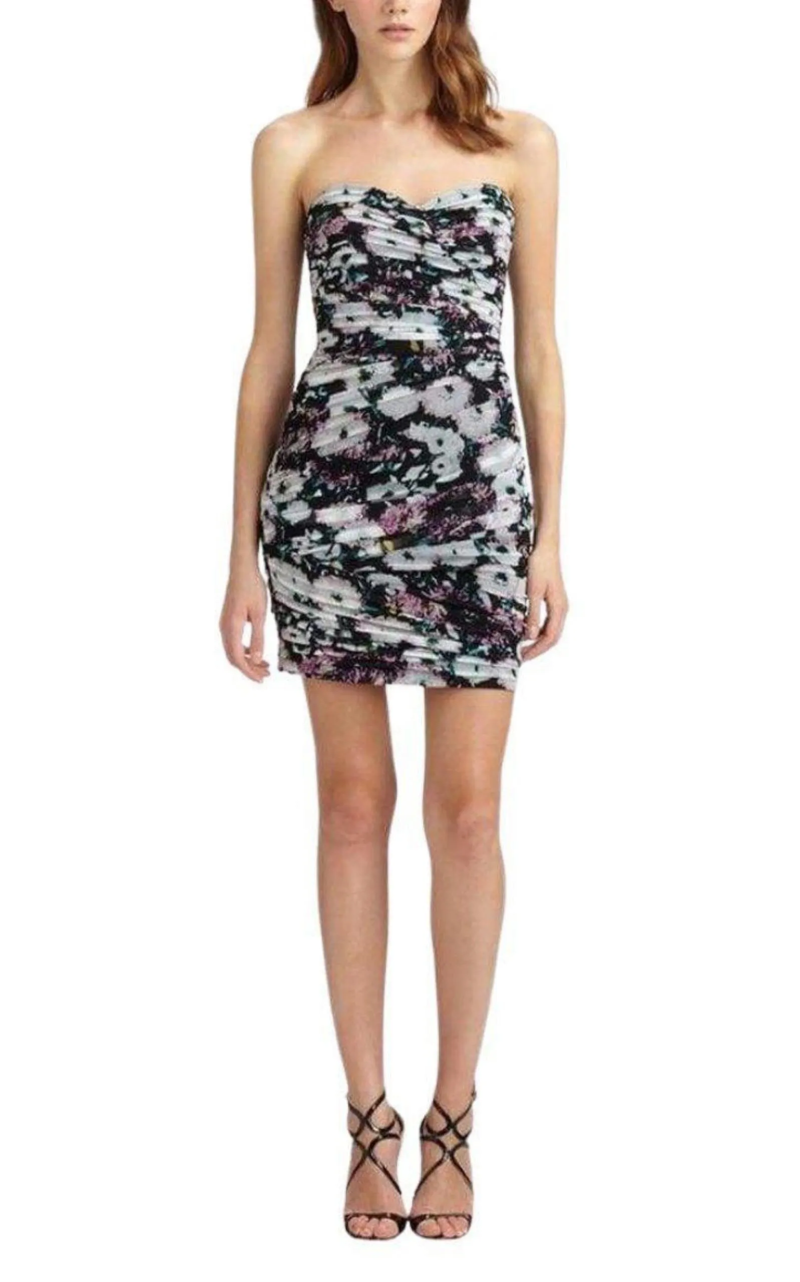 Winnie Strapless Floral Print Dress sold by Runaway Catalog product image thumbnail 3