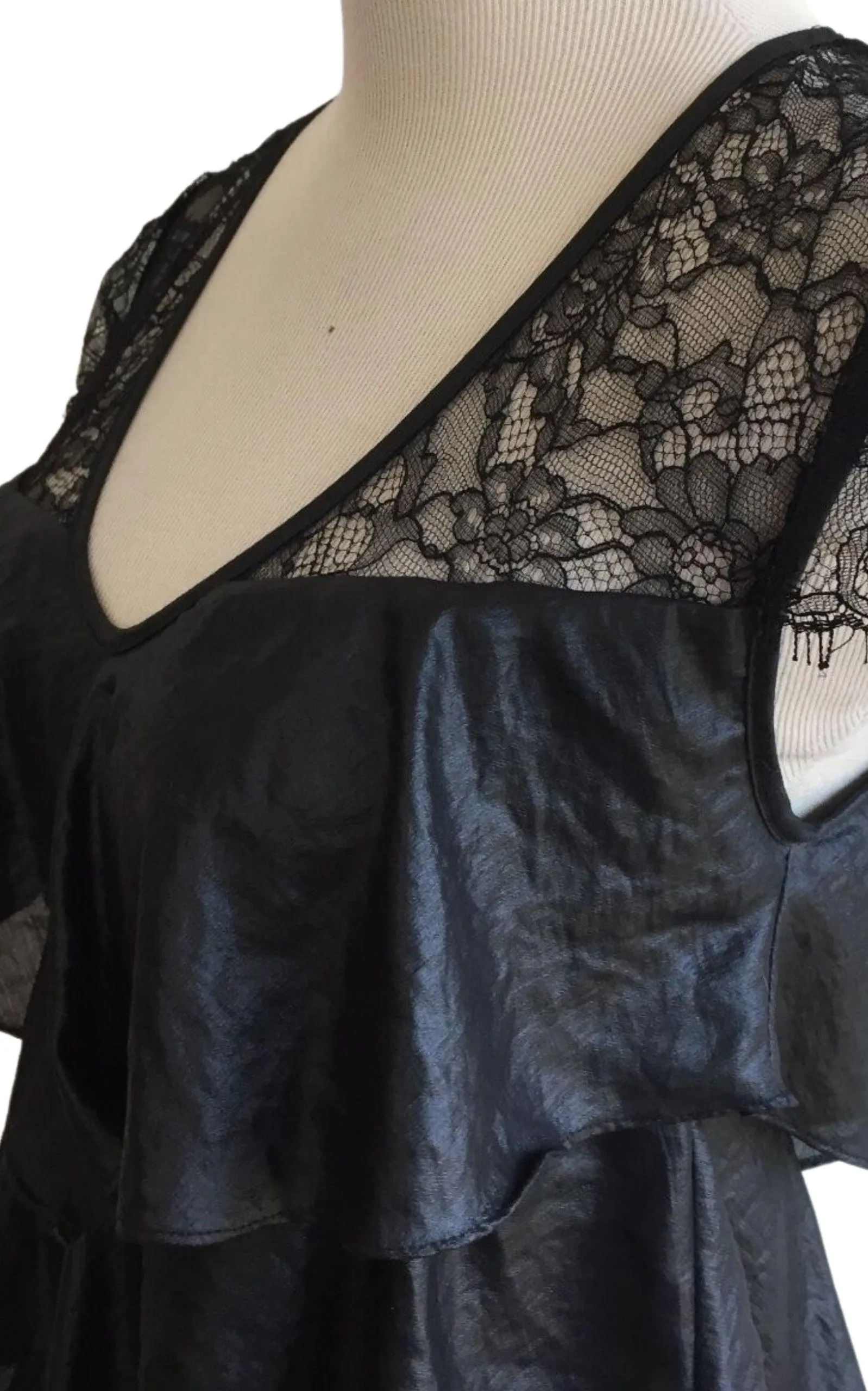 Woven Tiered Lace Dress sold by Runaway Catalog product image thumbnail 5