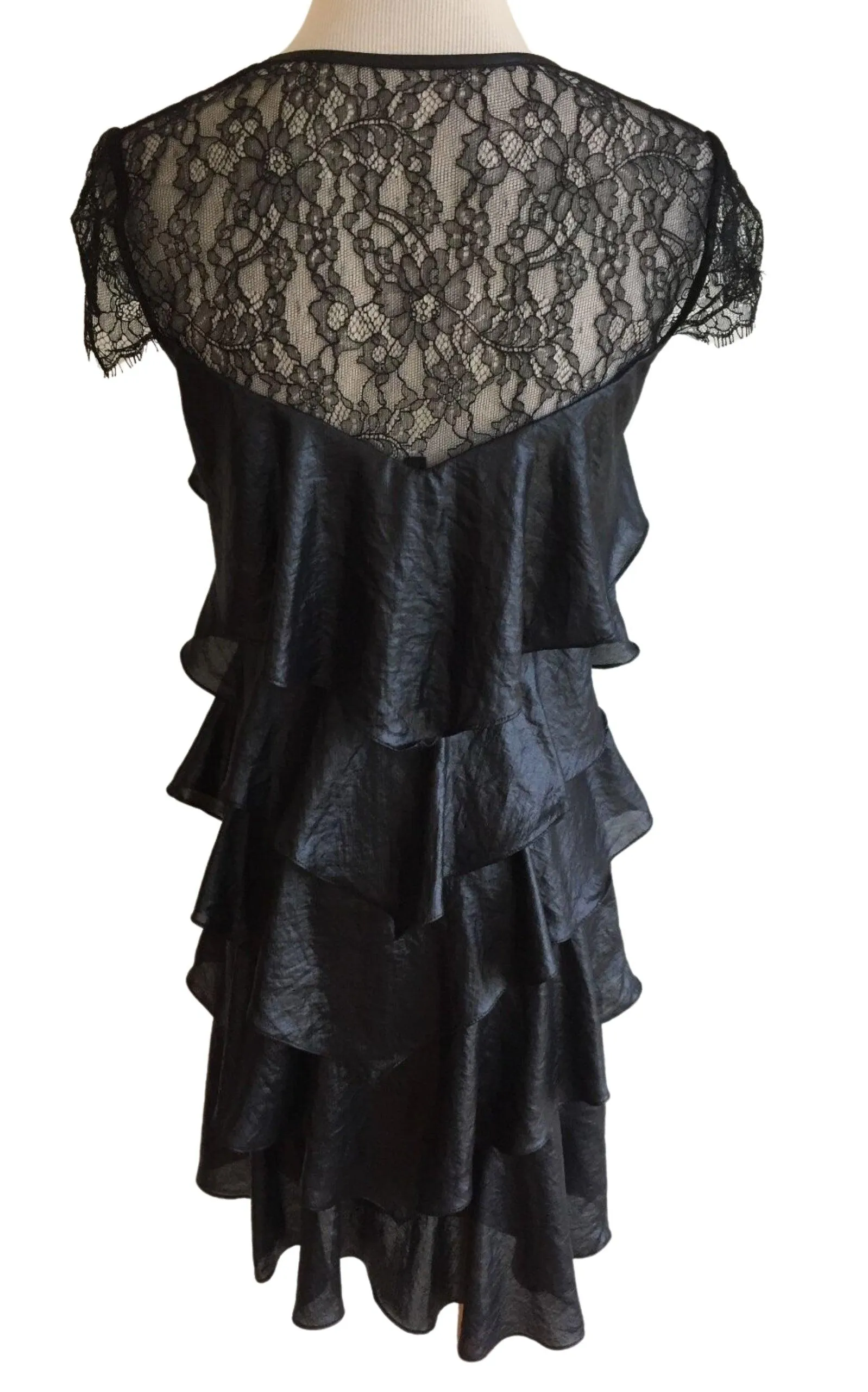 Woven Tiered Lace Dress sold by Runaway Catalog product image thumbnail 3