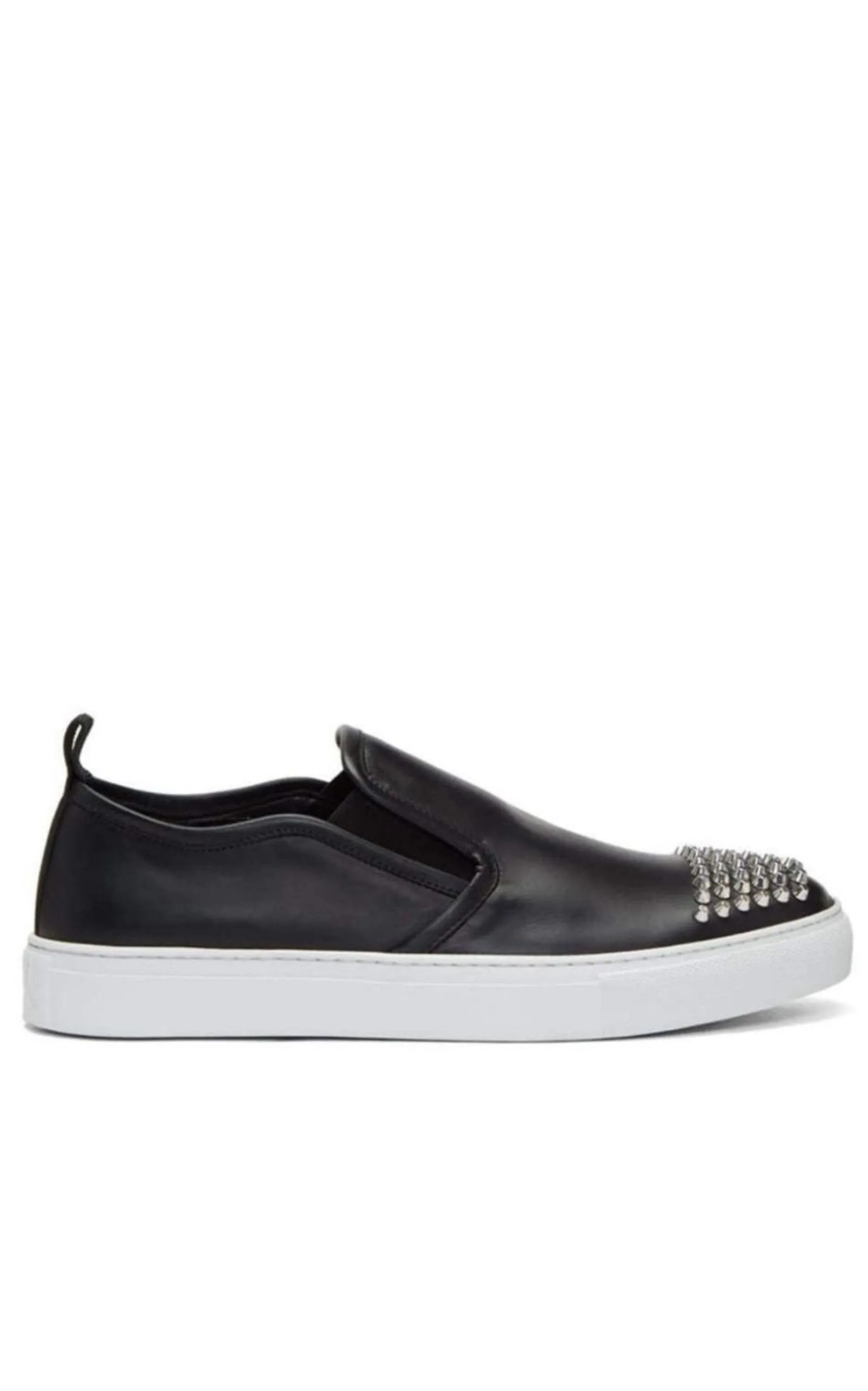 Chris Studded Leather Slip-On Sneakers sold by Runaway Catalog