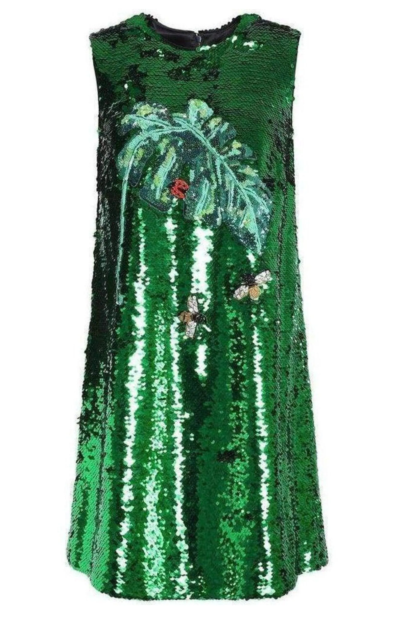 Embellished Sequined Mesh Mini Dress sold by Runaway Catalog product image thumbnail 3
