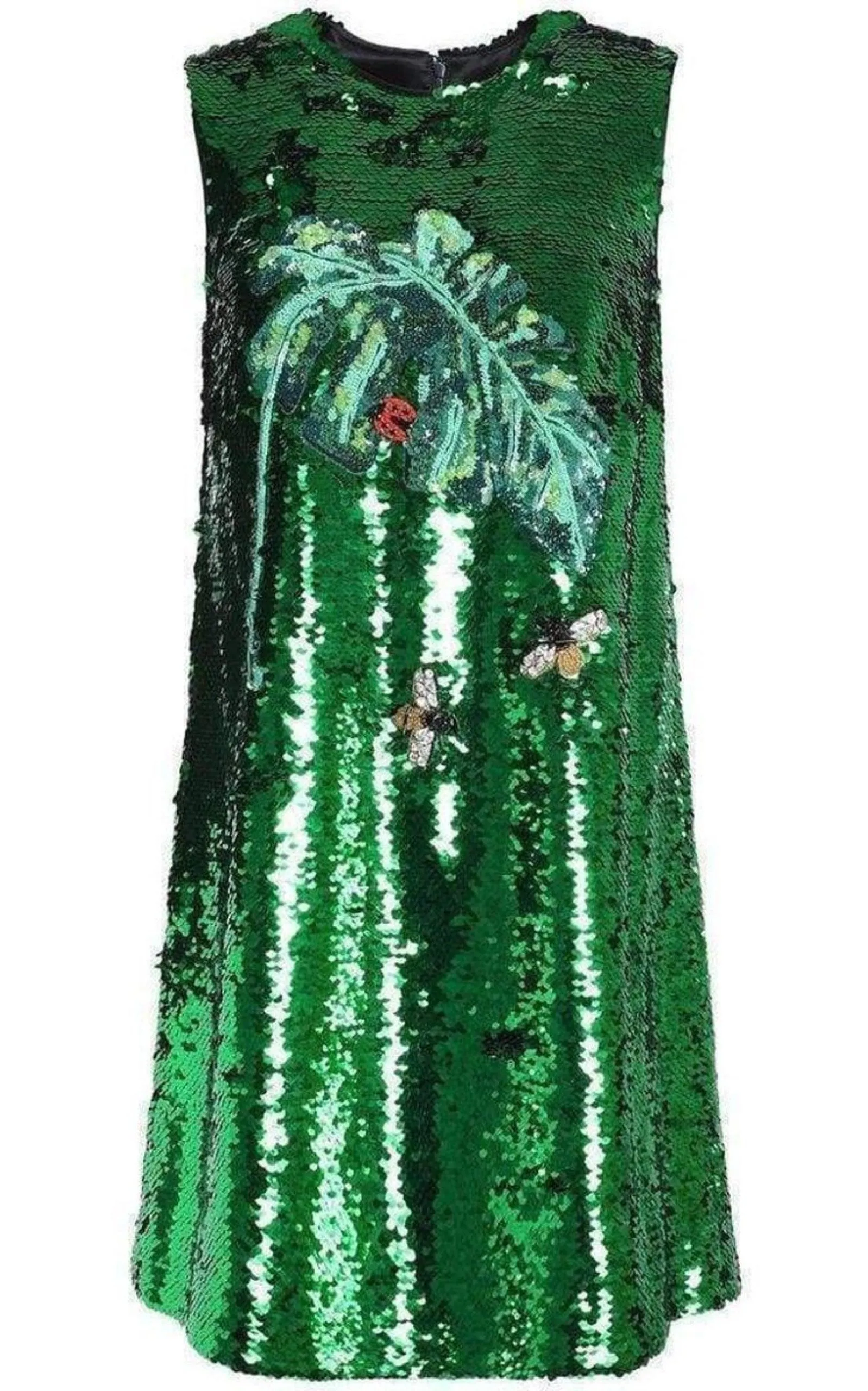 Embellished Sequined Mesh Mini Dress sold by Runaway Catalog