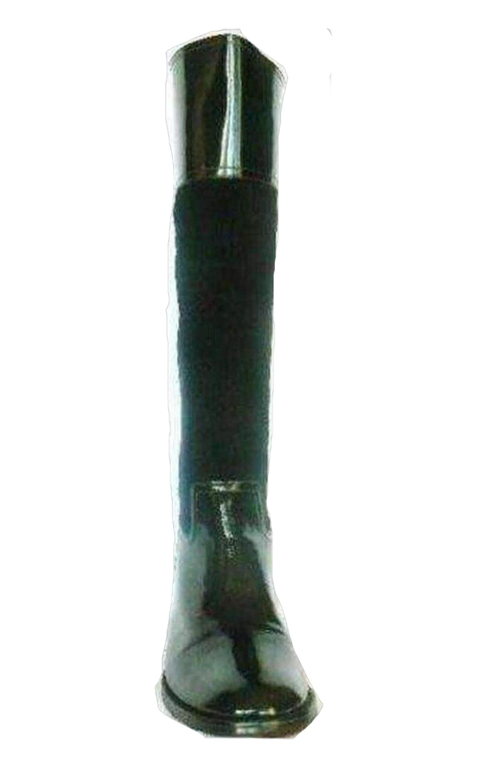 Black Leather Knee High Lorraine Boots sold by Runaway Catalog product image thumbnail 2