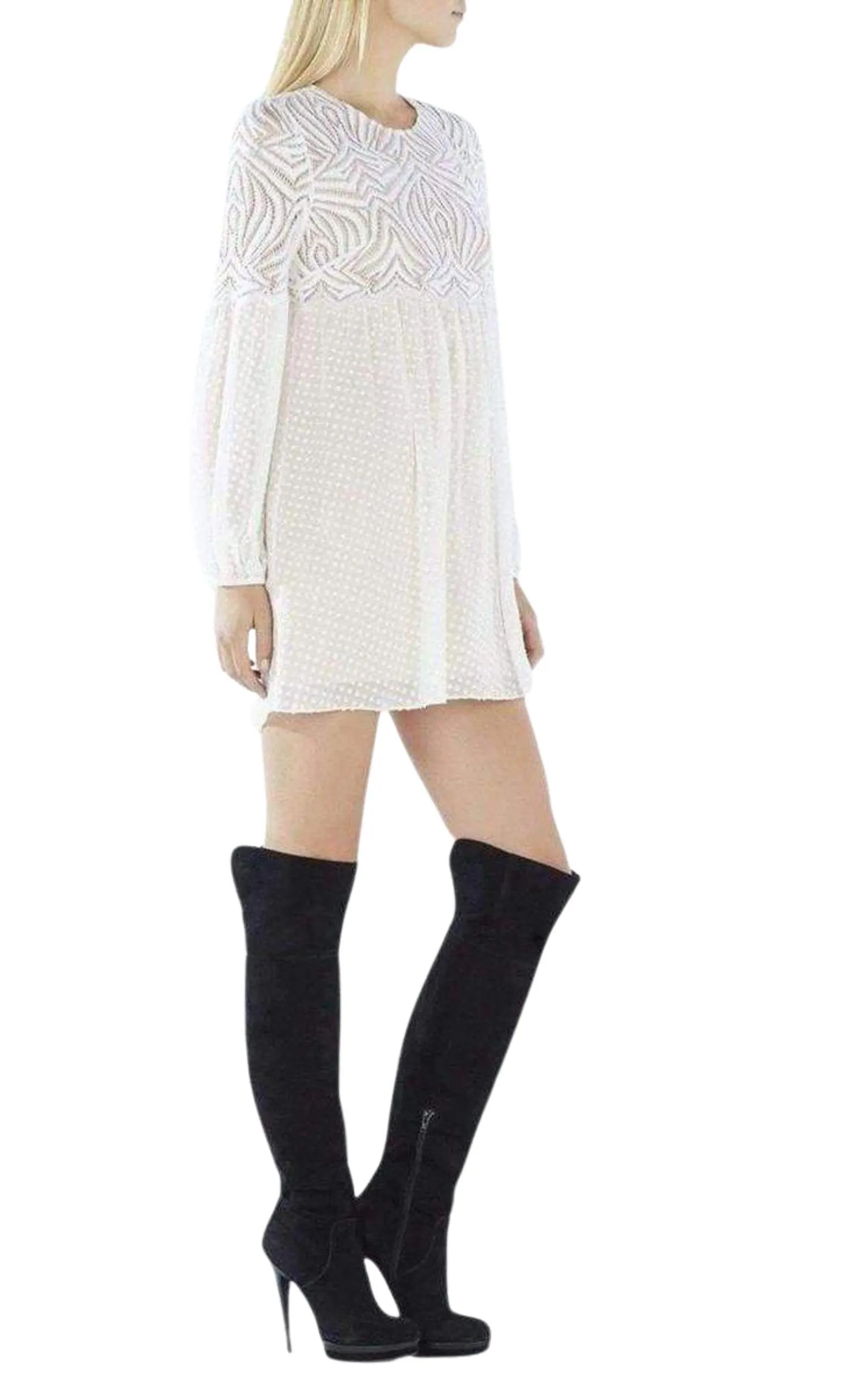 Kitra Lace Peasant Dress sold by Runaway Catalog product image thumbnail 4