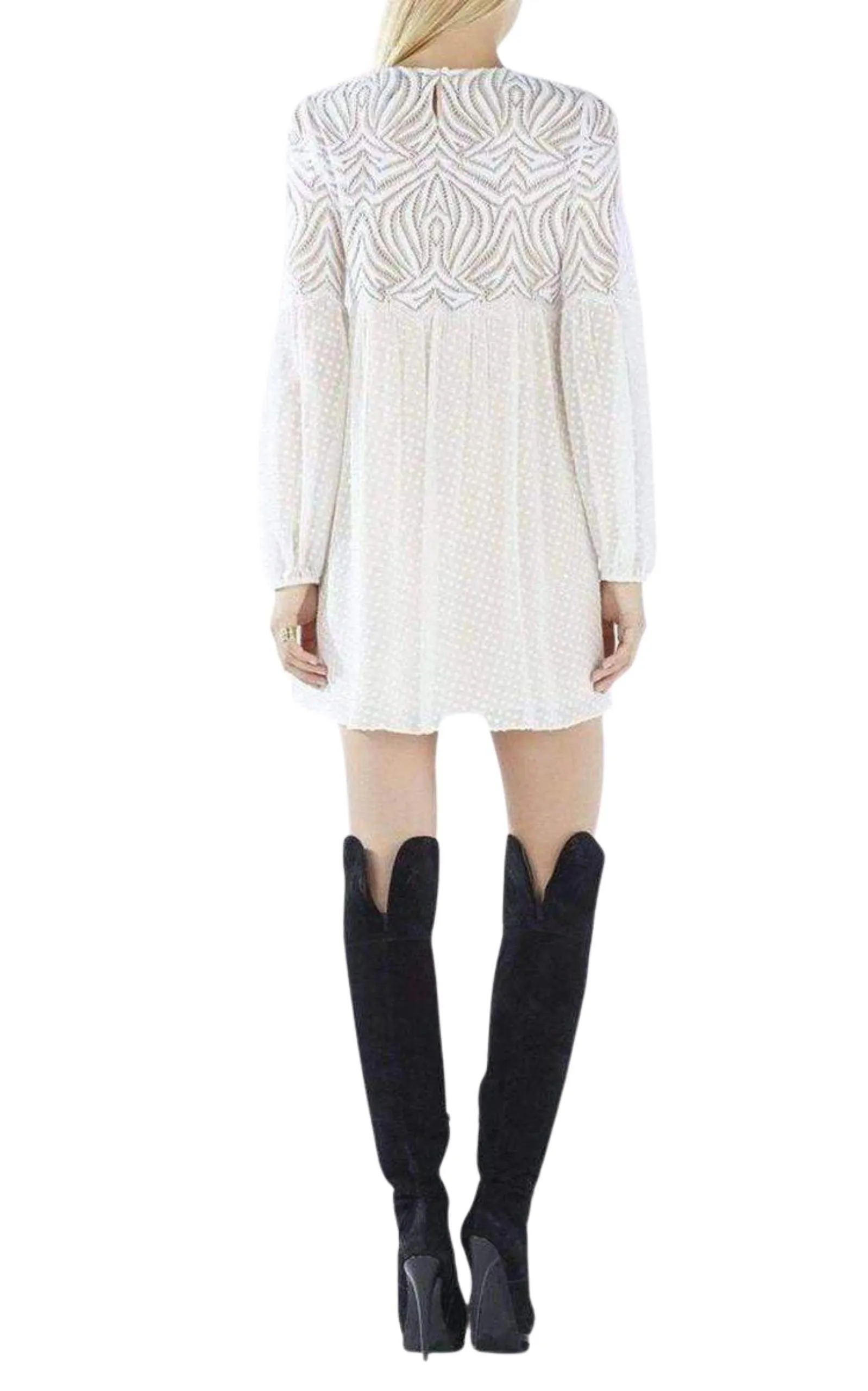 Kitra Lace Peasant Dress sold by Runaway Catalog product image thumbnail 3