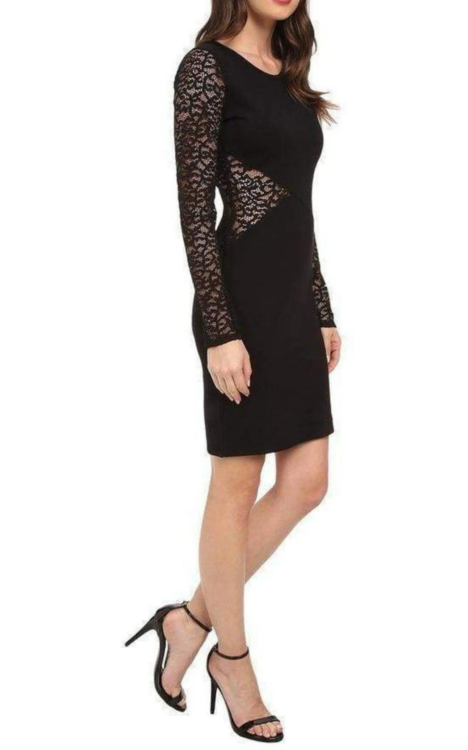 Jorden Lace-Contrast Body-Con Dress sold by Runaway Catalog product image thumbnail 5