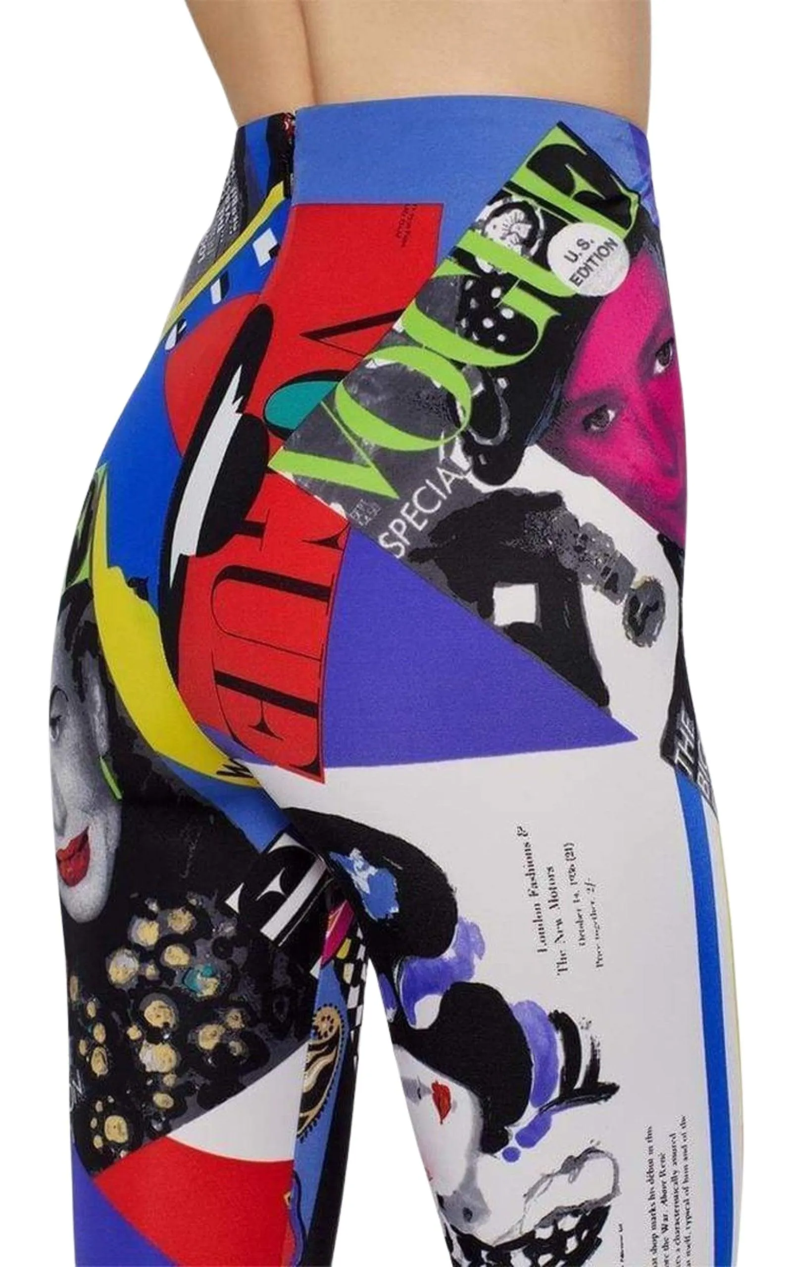 Print Tribute Tights sold by Runaway Catalog product image thumbnail 5