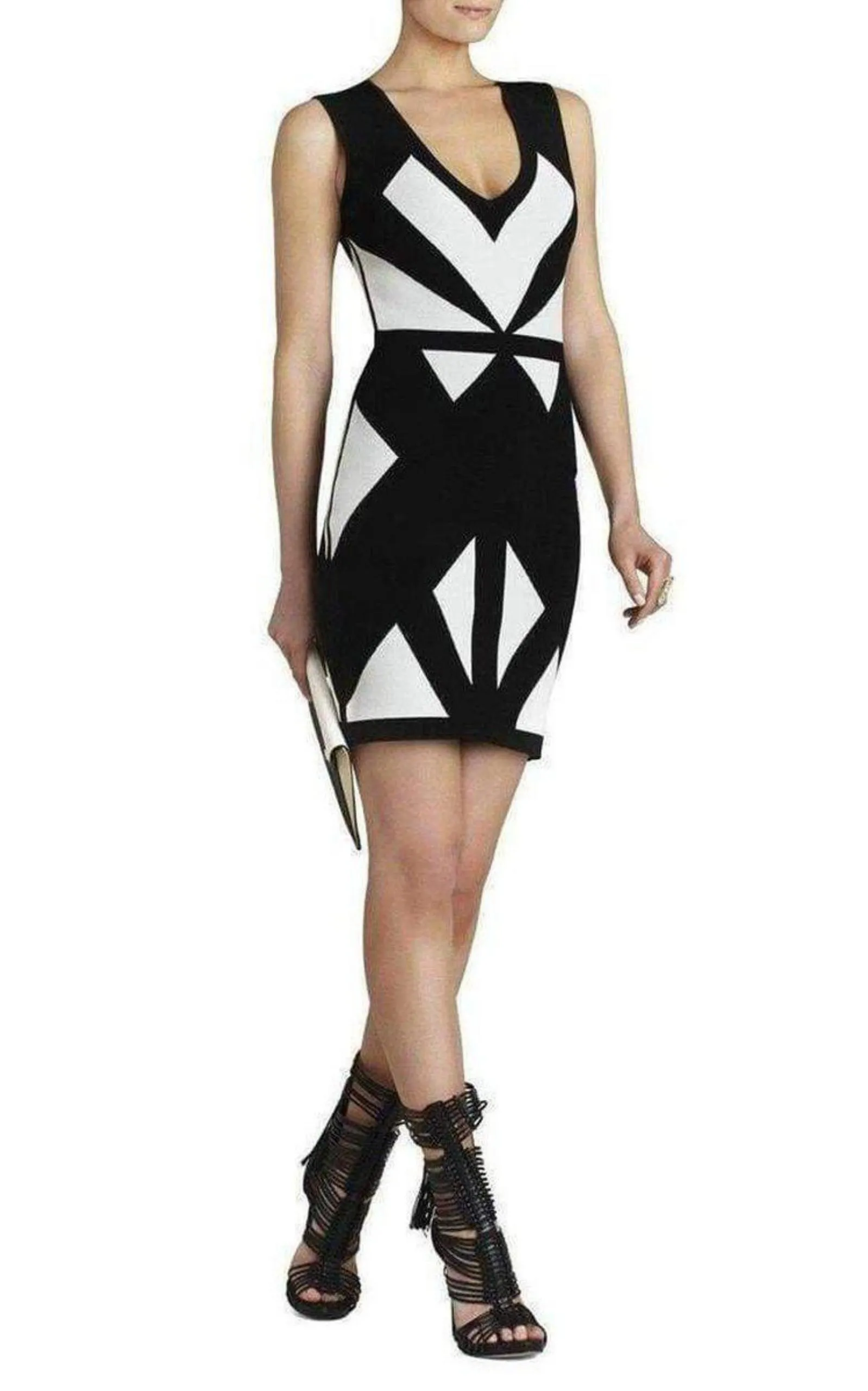 Evinna Geometric Jacquard Dress sold by Runaway Catalog product image thumbnail 2