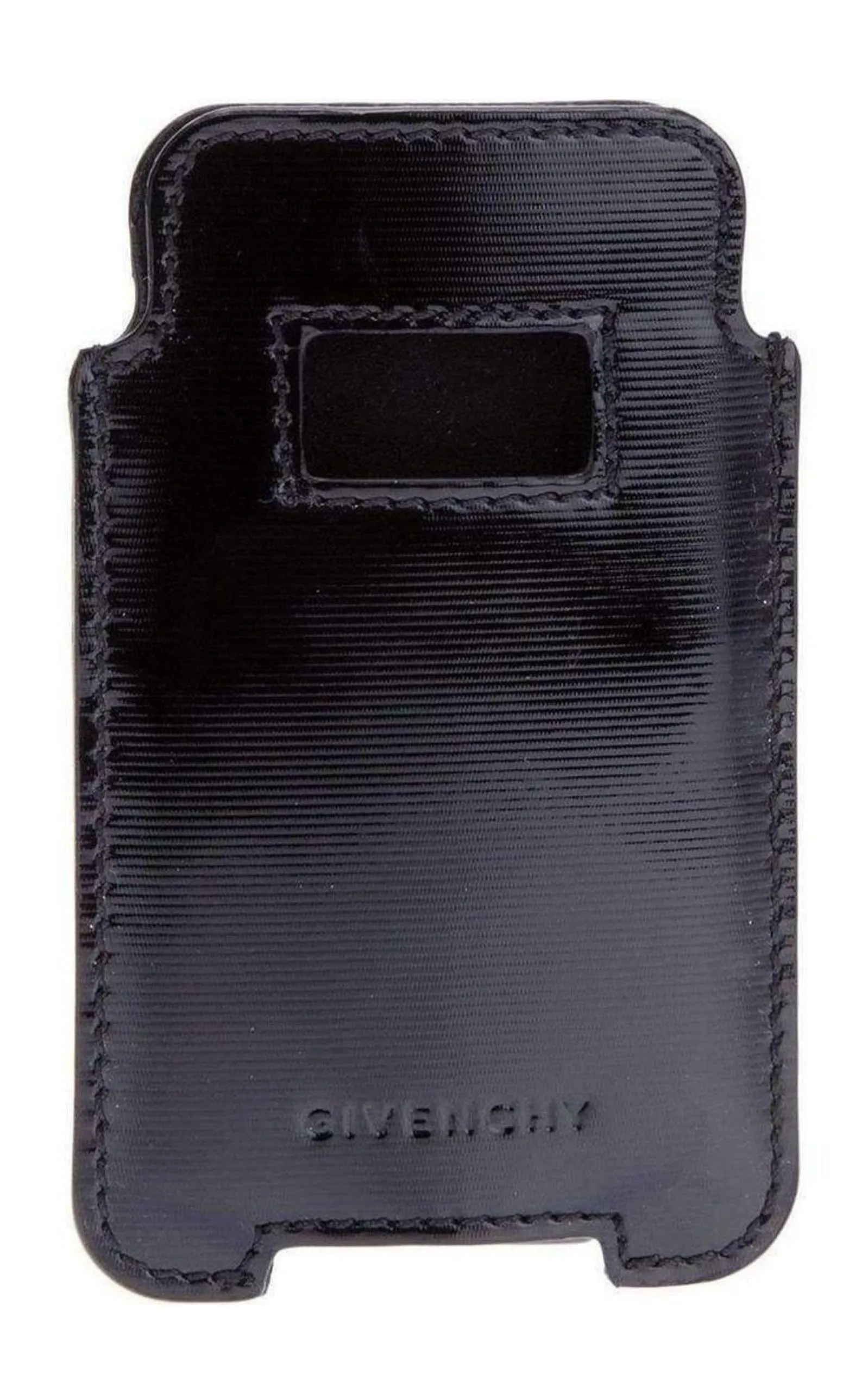 Givenchy Black Textured Leather Phone or Credit Card Case sold by Runaway Catalog product image thumbnail 2