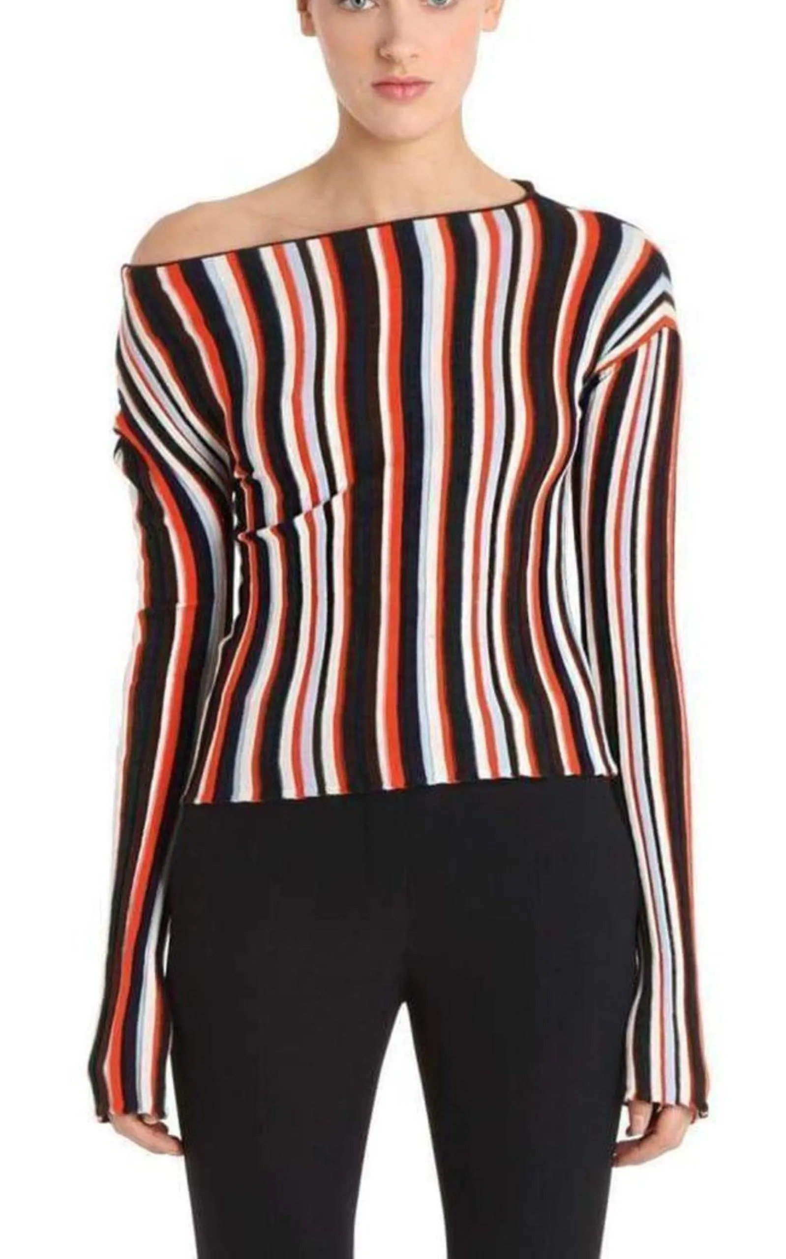 La Maille Striped Wool Knit Top sold by Runaway Catalog product image thumbnail 2