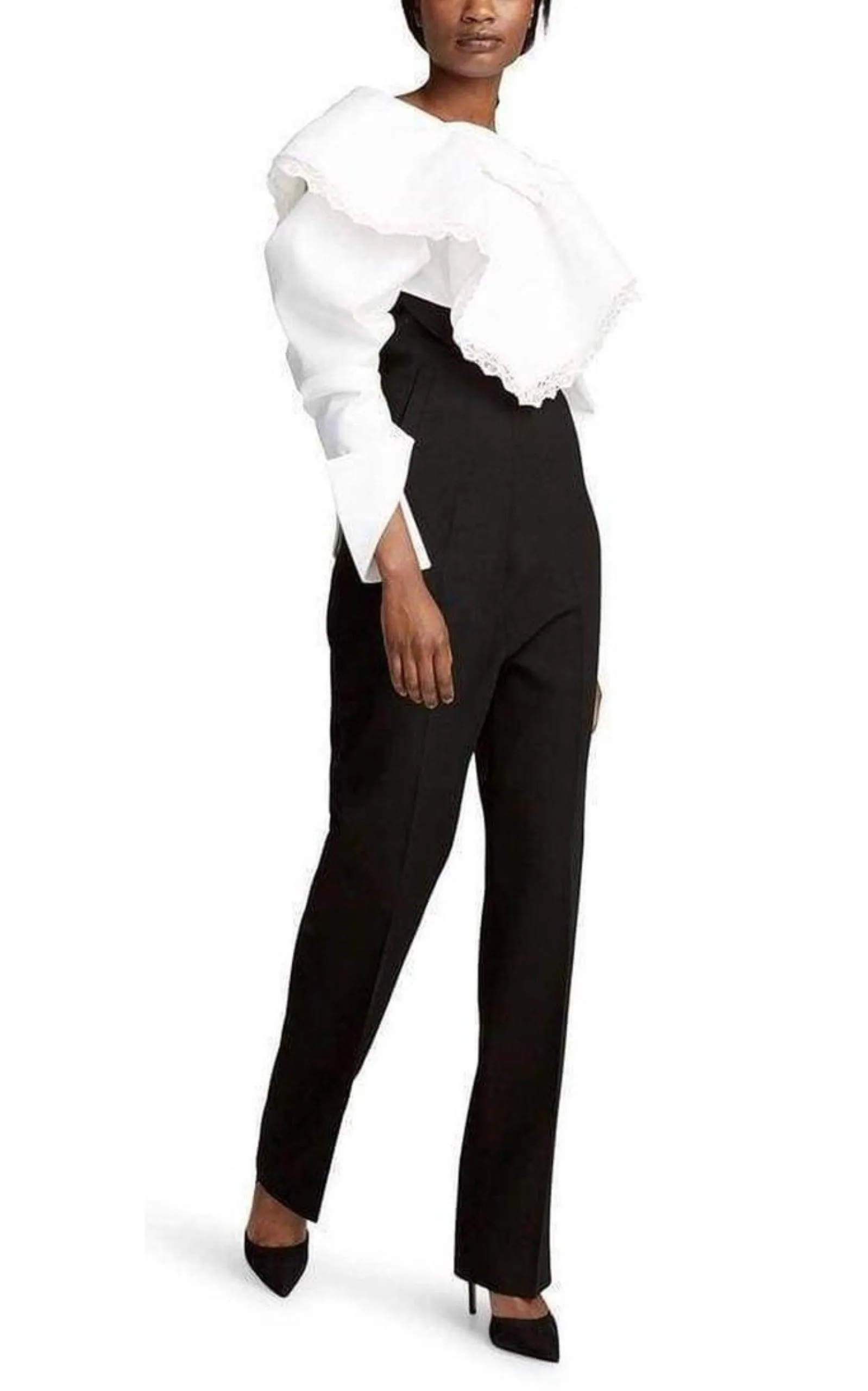 Le Pantalon Straight High Rise Wool Trousers Pants sold by Runaway Catalog product image thumbnail 2