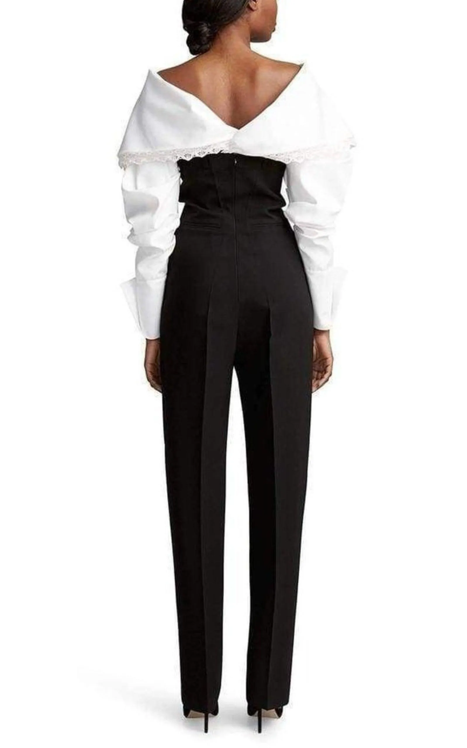 Le Pantalon Straight High Rise Wool Trousers Pants sold by Runaway Catalog product image thumbnail 3