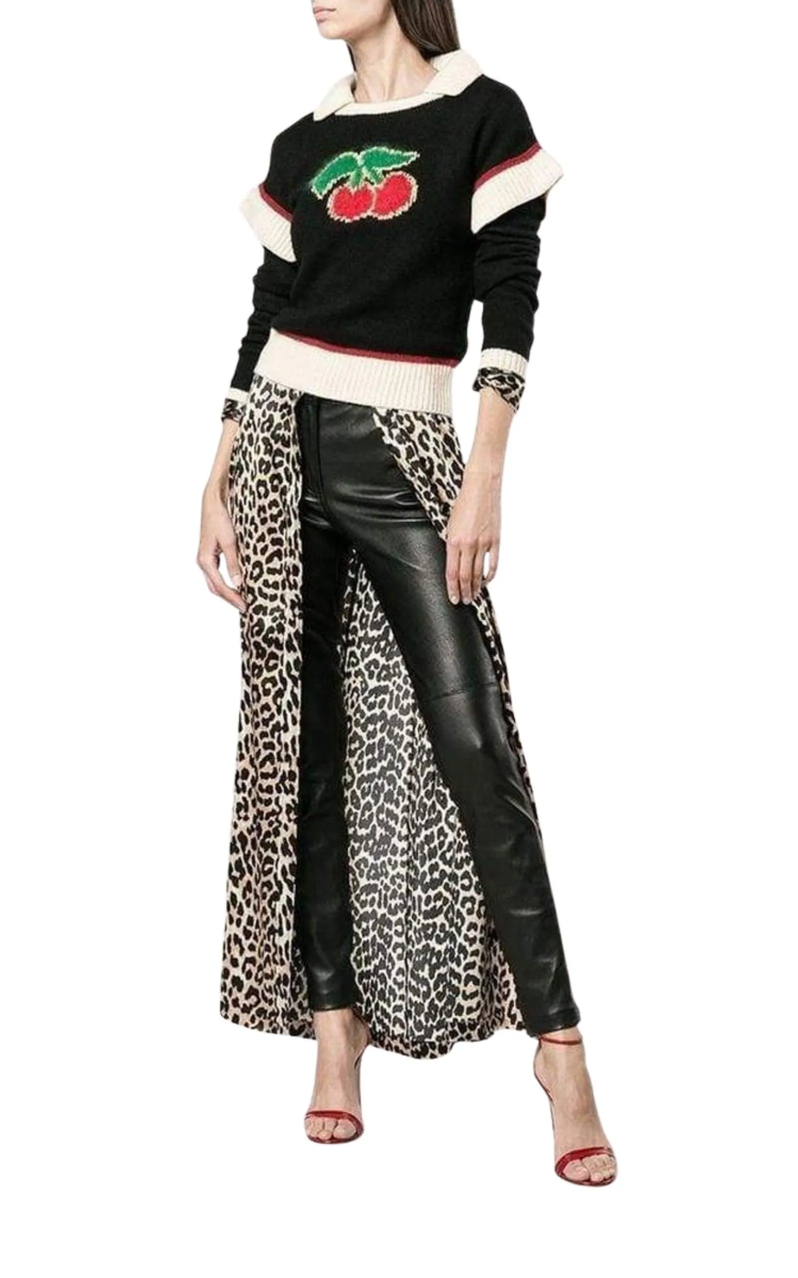 Wool Blend Cherry Sweater sold by Runaway Catalog product image thumbnail 2