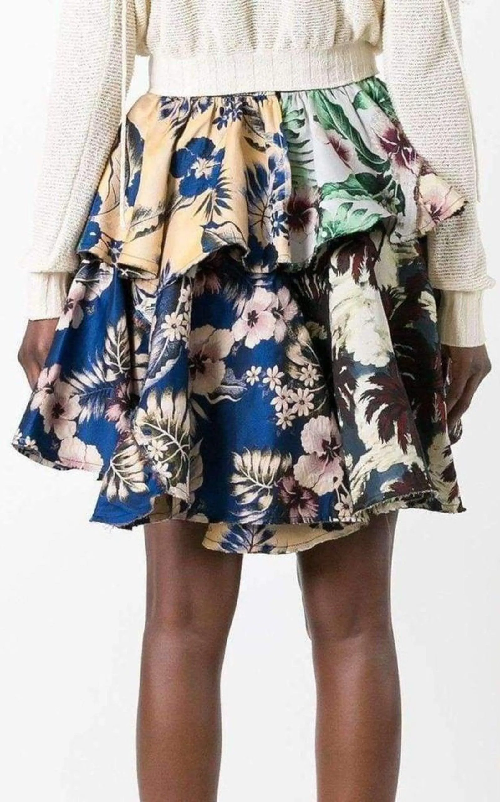 Floral Print Skirt sold by Runaway Catalog product image thumbnail 4