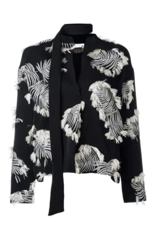 Palm Jacquard Blouse made by Chloe