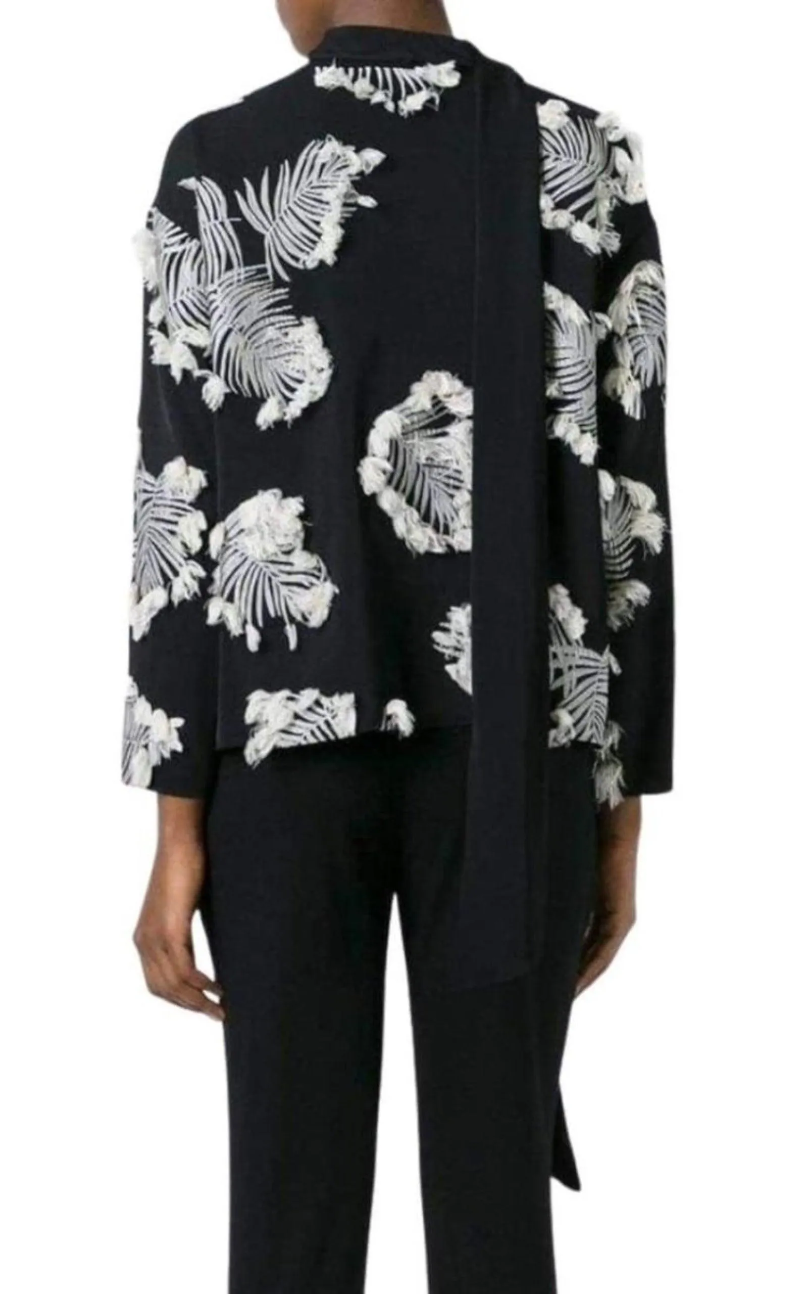 Palm Jacquard Blouse sold by Runaway Catalog product image thumbnail 3