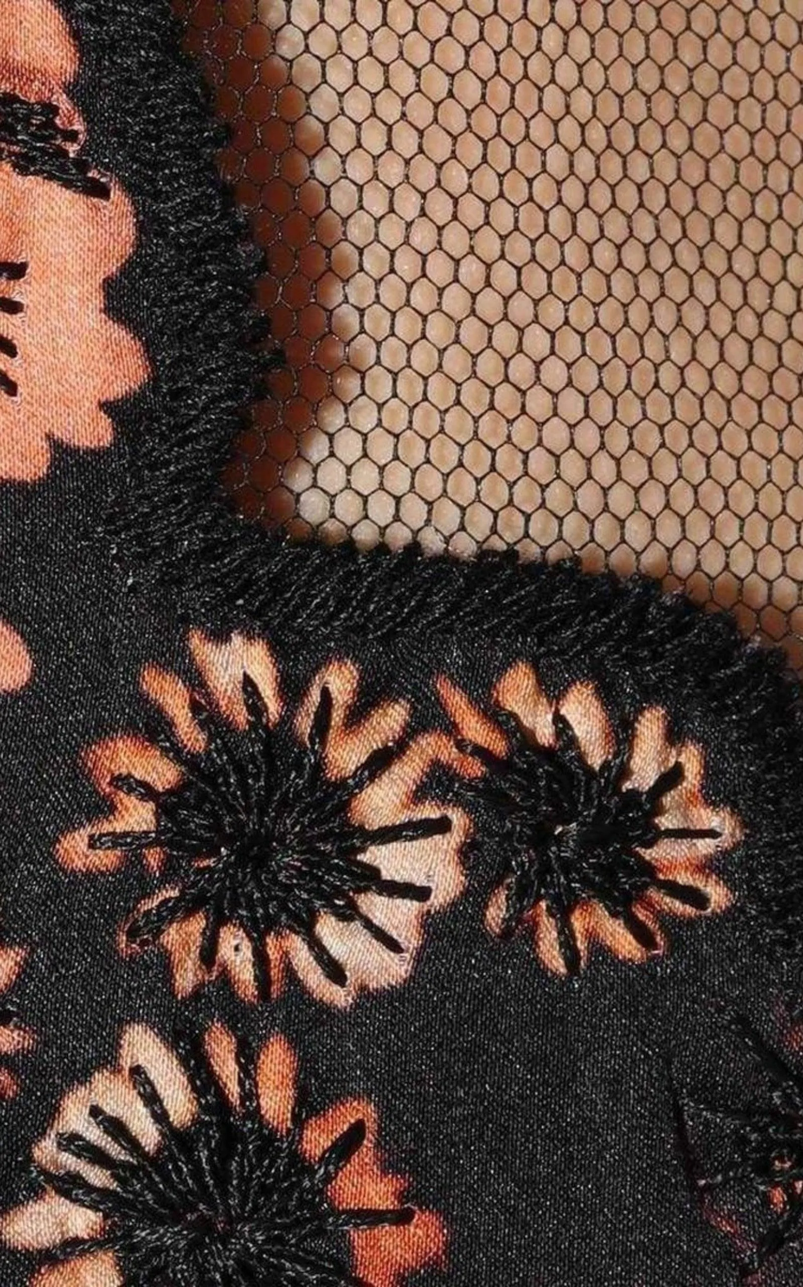 Black Mesh Sheer Shirt sold by Runaway Catalog product image thumbnail 5