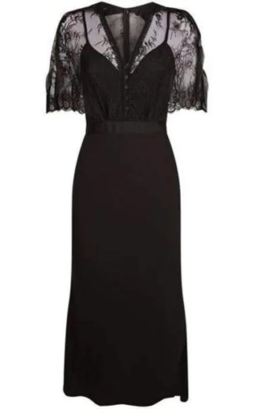 Mason Cape Overlay Dress sold by Runaway Catalog