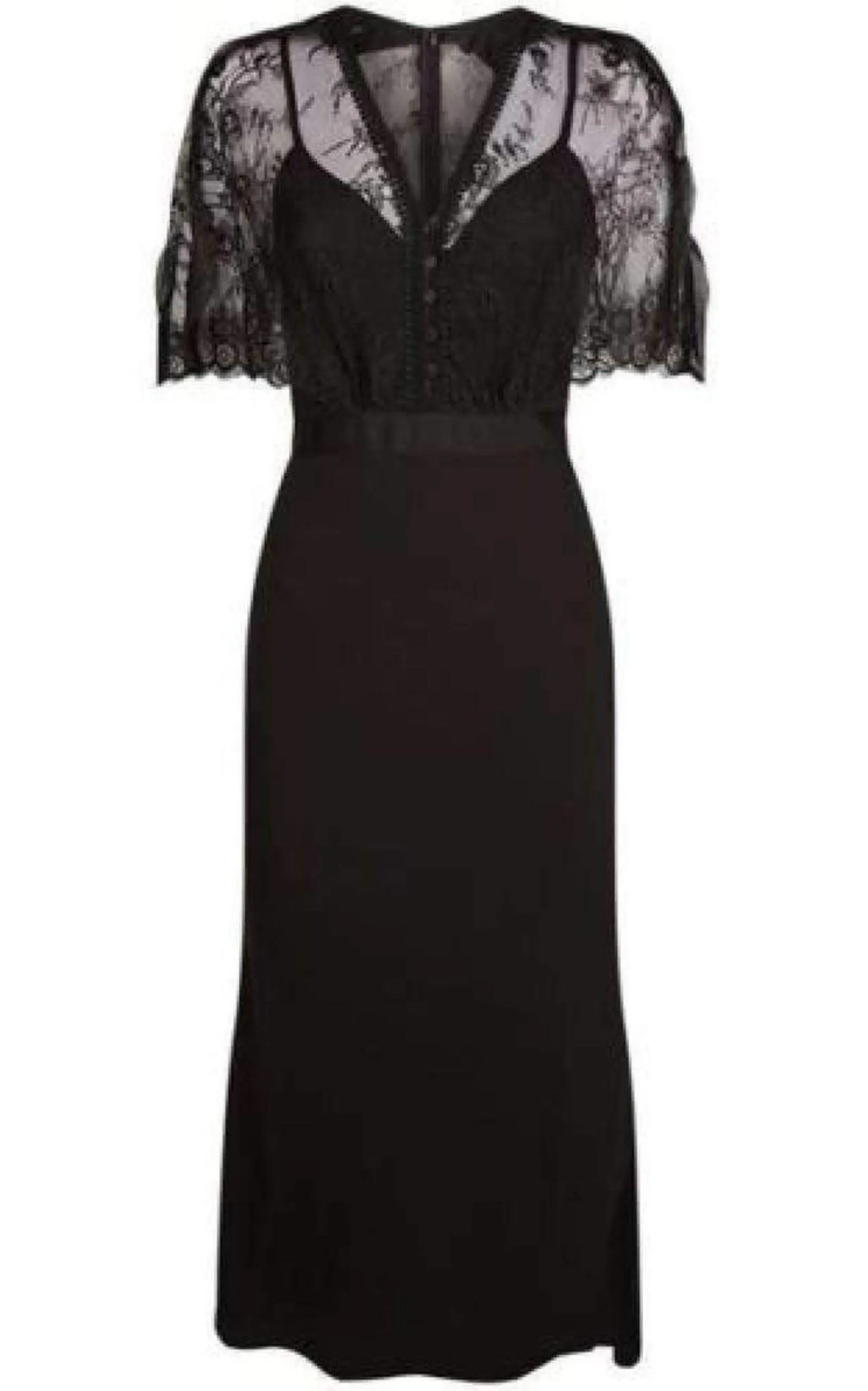 Mason Cape Overlay Dress sold by Runaway Catalog