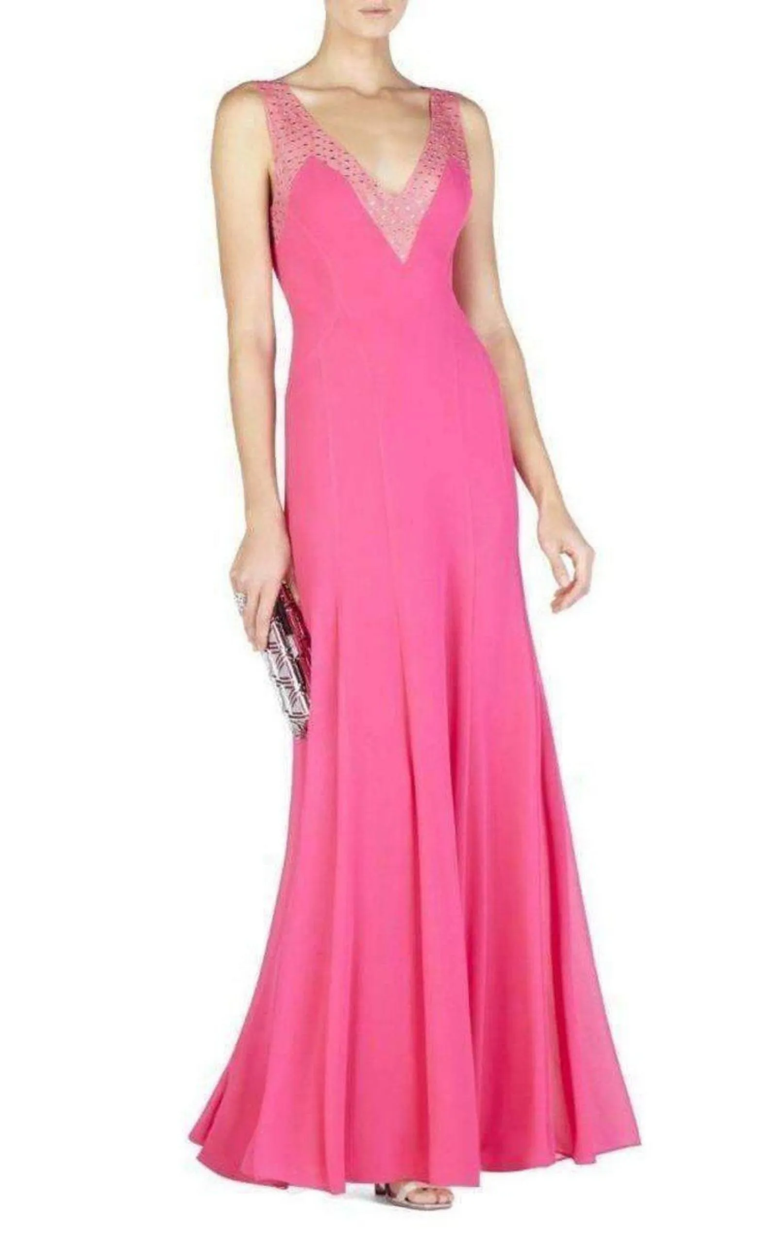 Embellished Plunging V-Neck Gown sold by Runaway Catalog product image thumbnail 2
