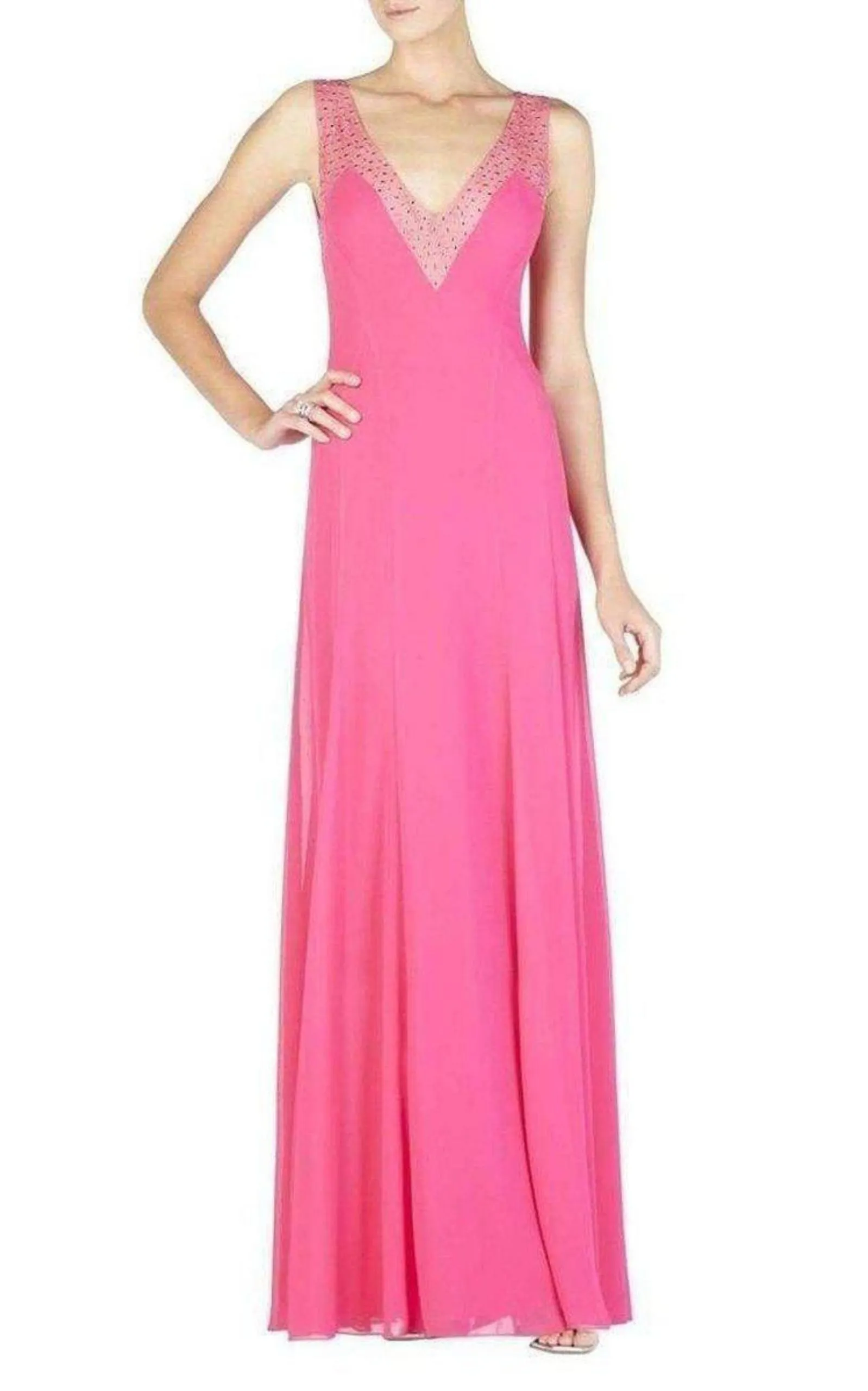 Embellished Plunging V-Neck Gown sold by Runaway Catalog product image thumbnail 3