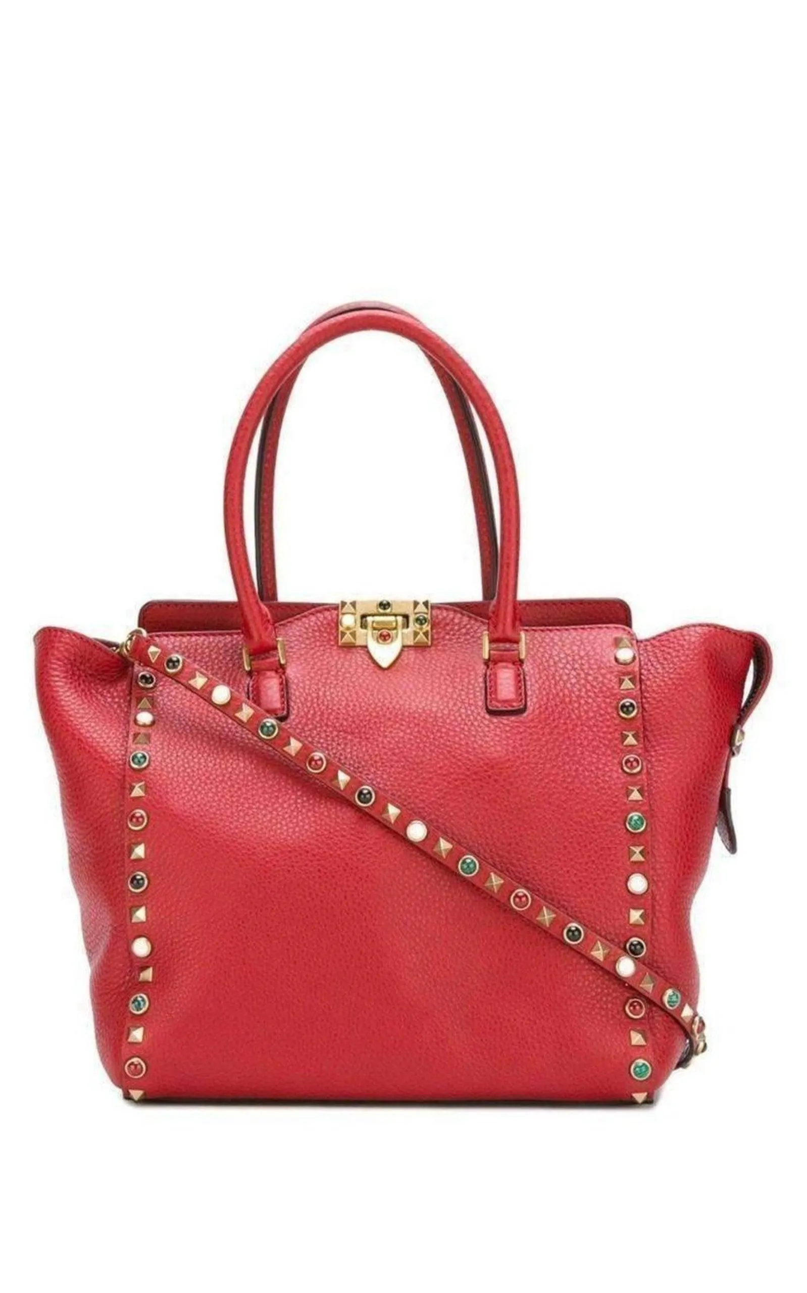Rockstud Rolling Trapeze Tote Bag sold by Runaway Catalog