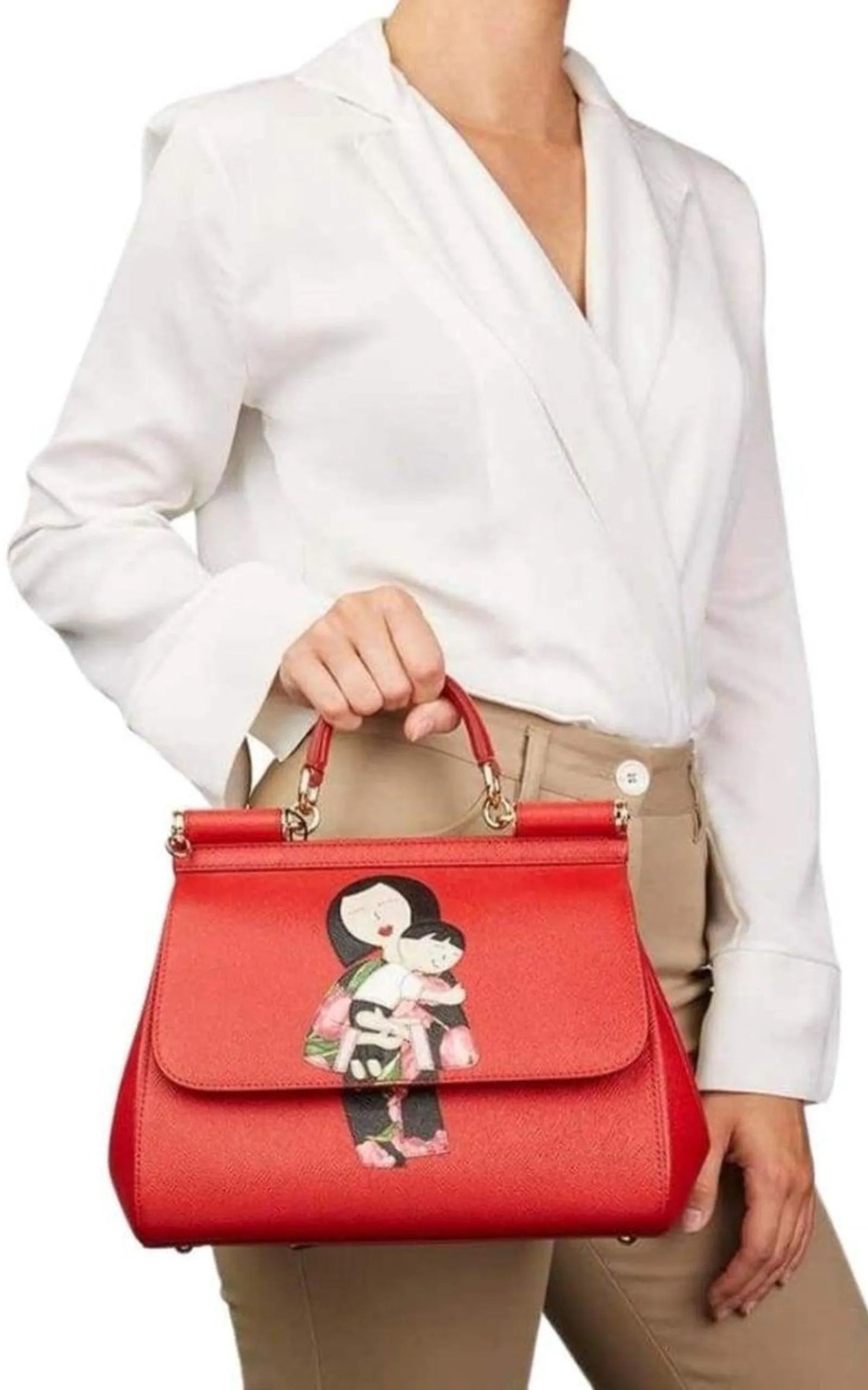 Family Print Sicily Tote Bag sold by Runaway Catalog product image thumbnail 2