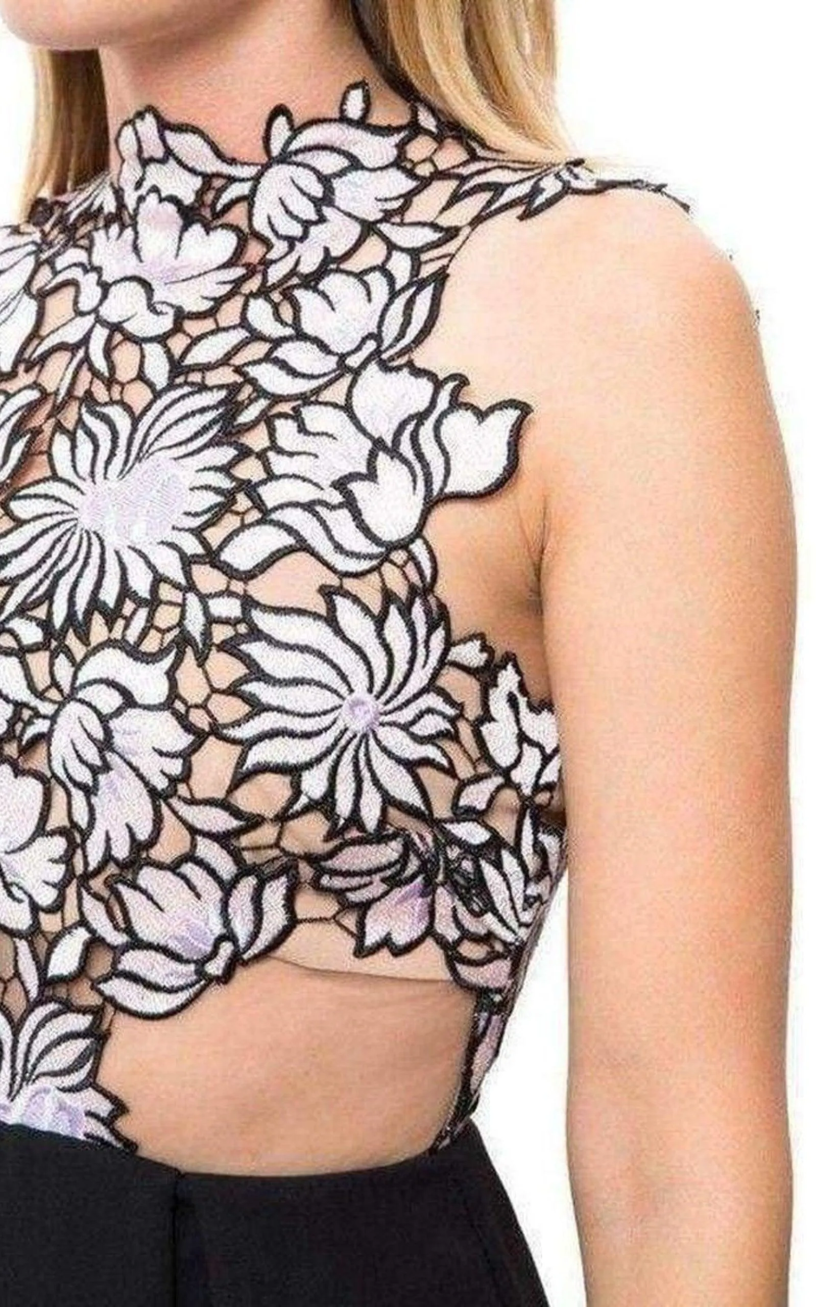 Lilac Guipure Dress sold by Runaway Catalog product image thumbnail 5