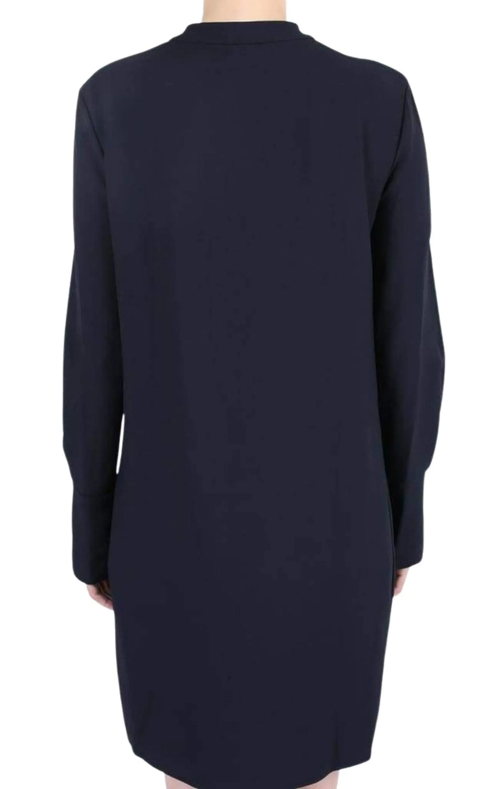 Neck Tie Shift Black Dress sold by Runaway Catalog product image thumbnail 4