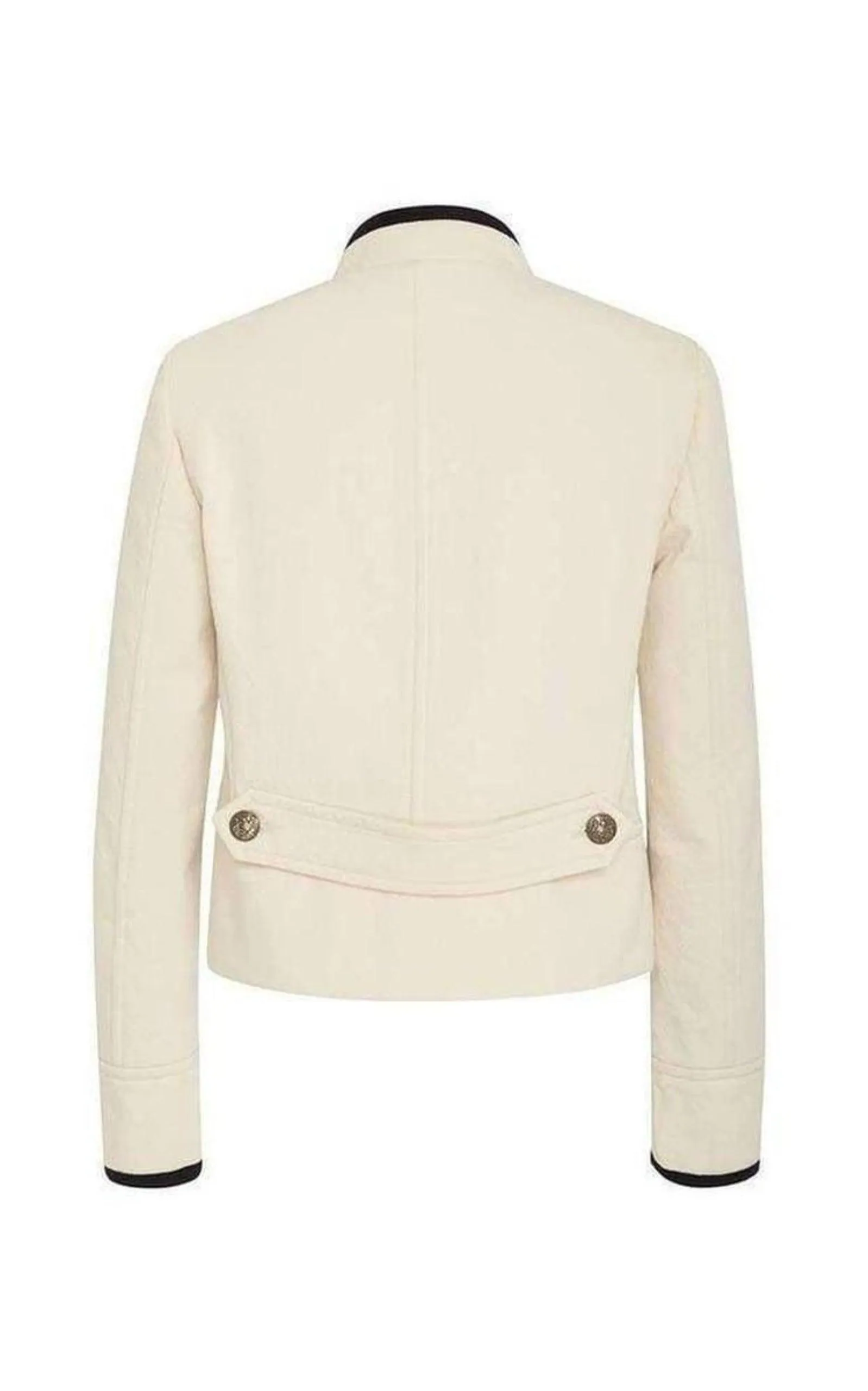 Natural Gabardine Military Jacket sold by Runaway Catalog product image thumbnail 4