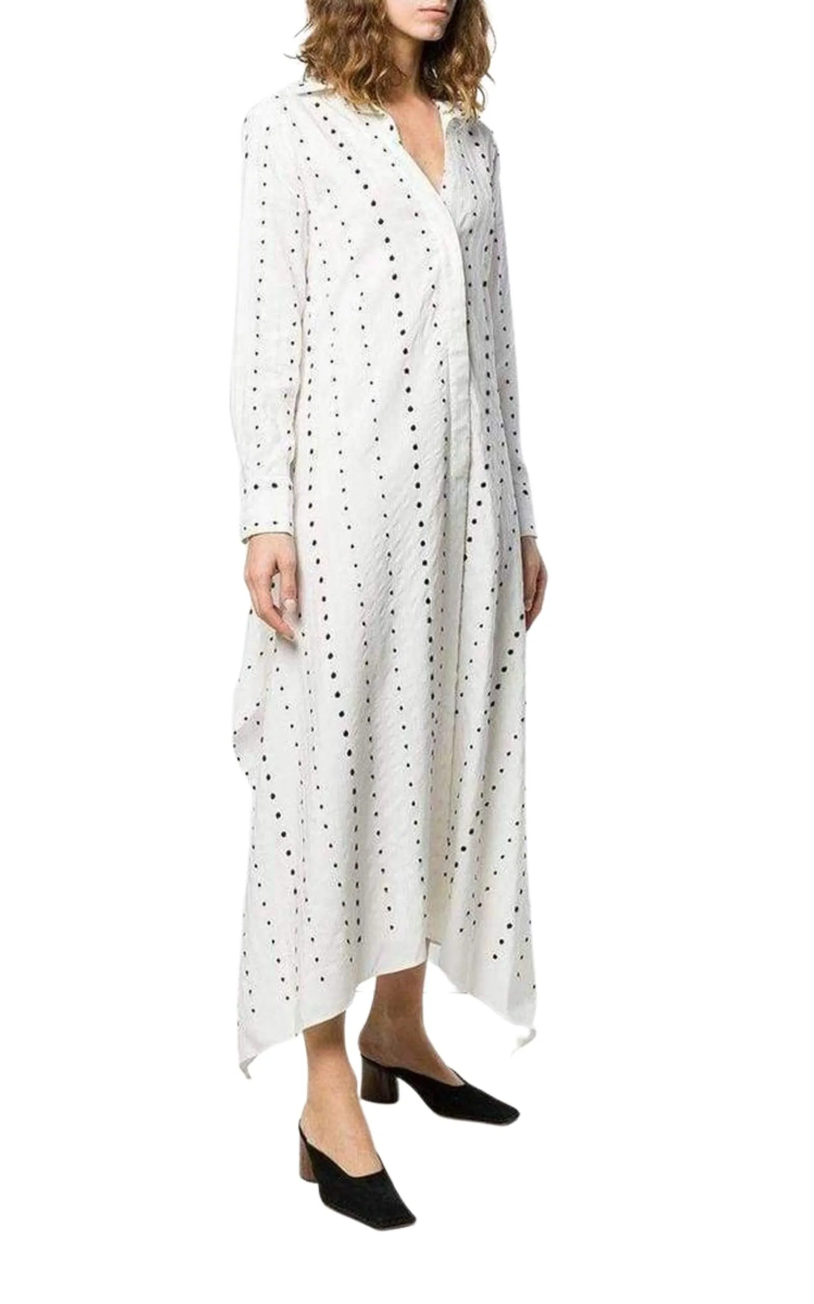 La Djellaba Dot Maxi Dress sold by Runaway Catalog product image thumbnail 4