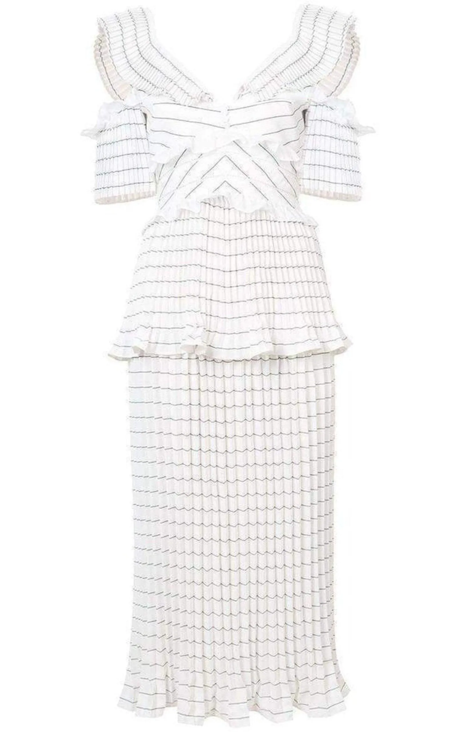 Monochrome Stripe Dress sold by Runaway Catalog
