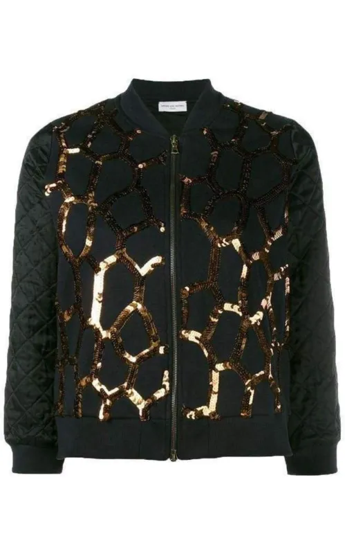 Sequin Zip-Up Jacket sold by Runaway Catalog
