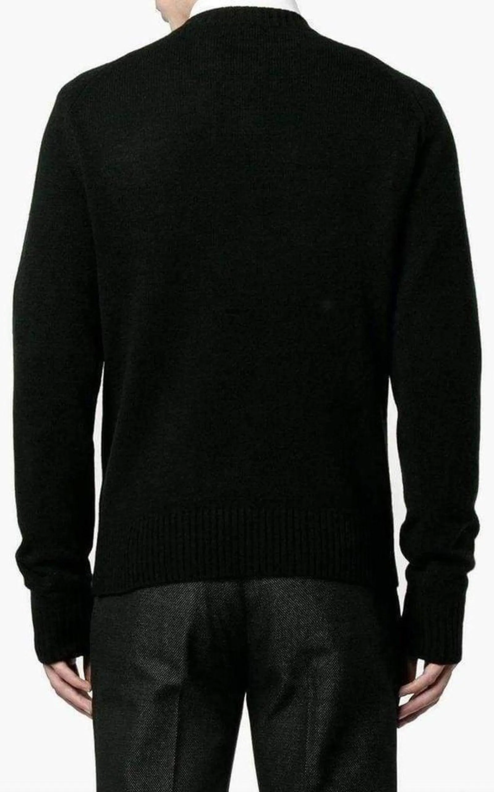 Embroidered Master Patch Cashmere Sweater sold by Runaway Catalog product image thumbnail 4