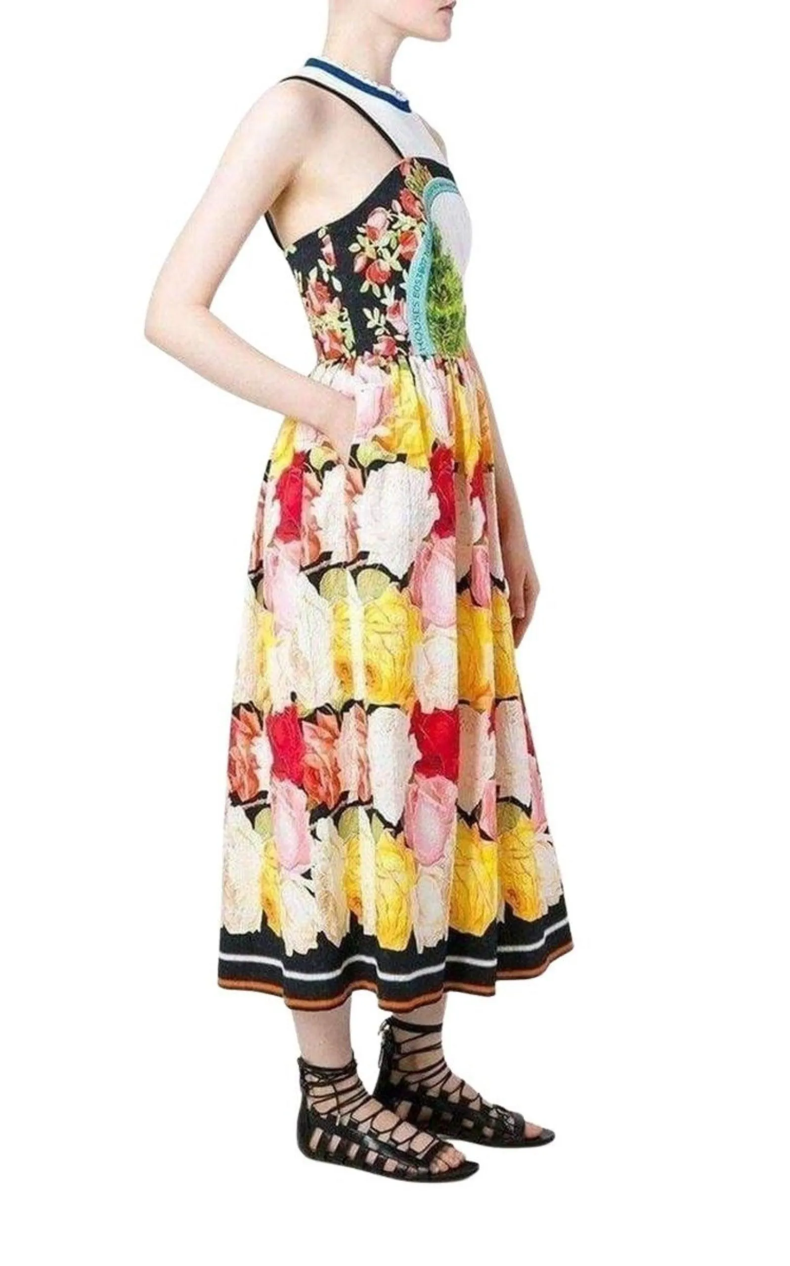 Cotton Blend Printed Dress sold by Runaway Catalog product image thumbnail 4
