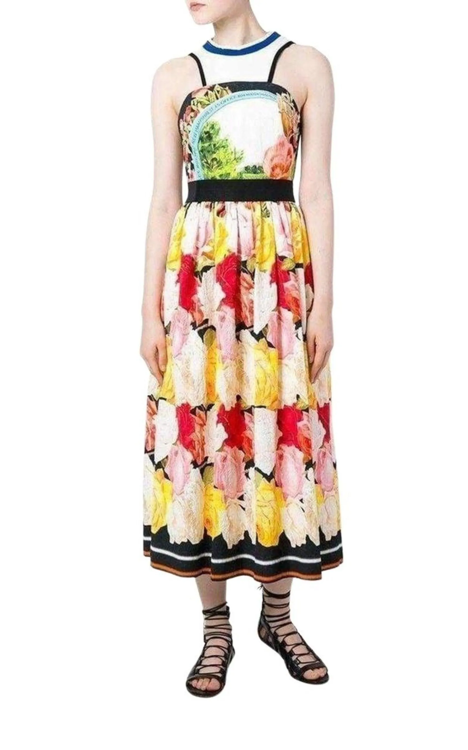 Cotton Blend Printed Dress sold by Runaway Catalog product image thumbnail 3