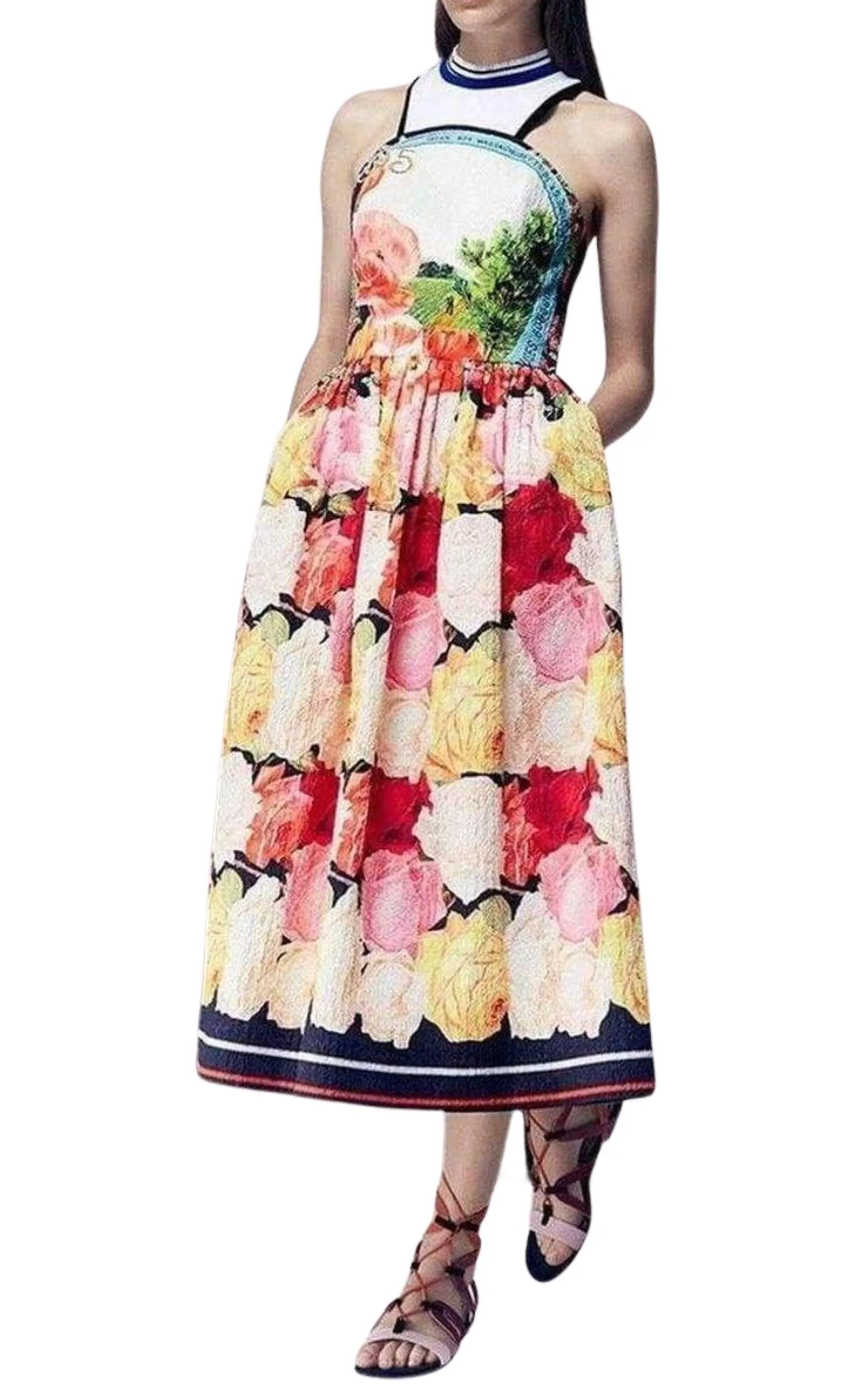 Cotton Blend Printed Dress sold by Runaway Catalog product image thumbnail 2