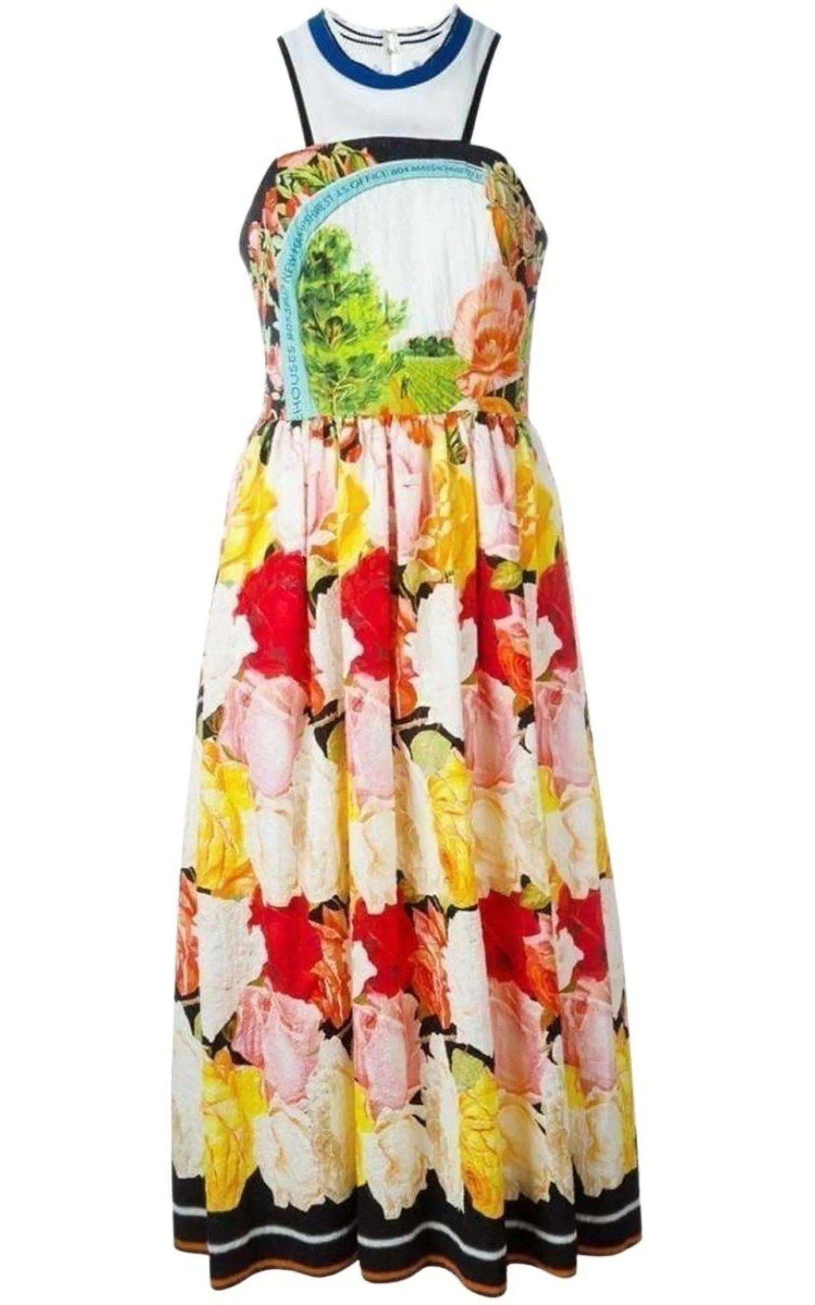 Cotton Blend Printed Dress sold by Runaway Catalog