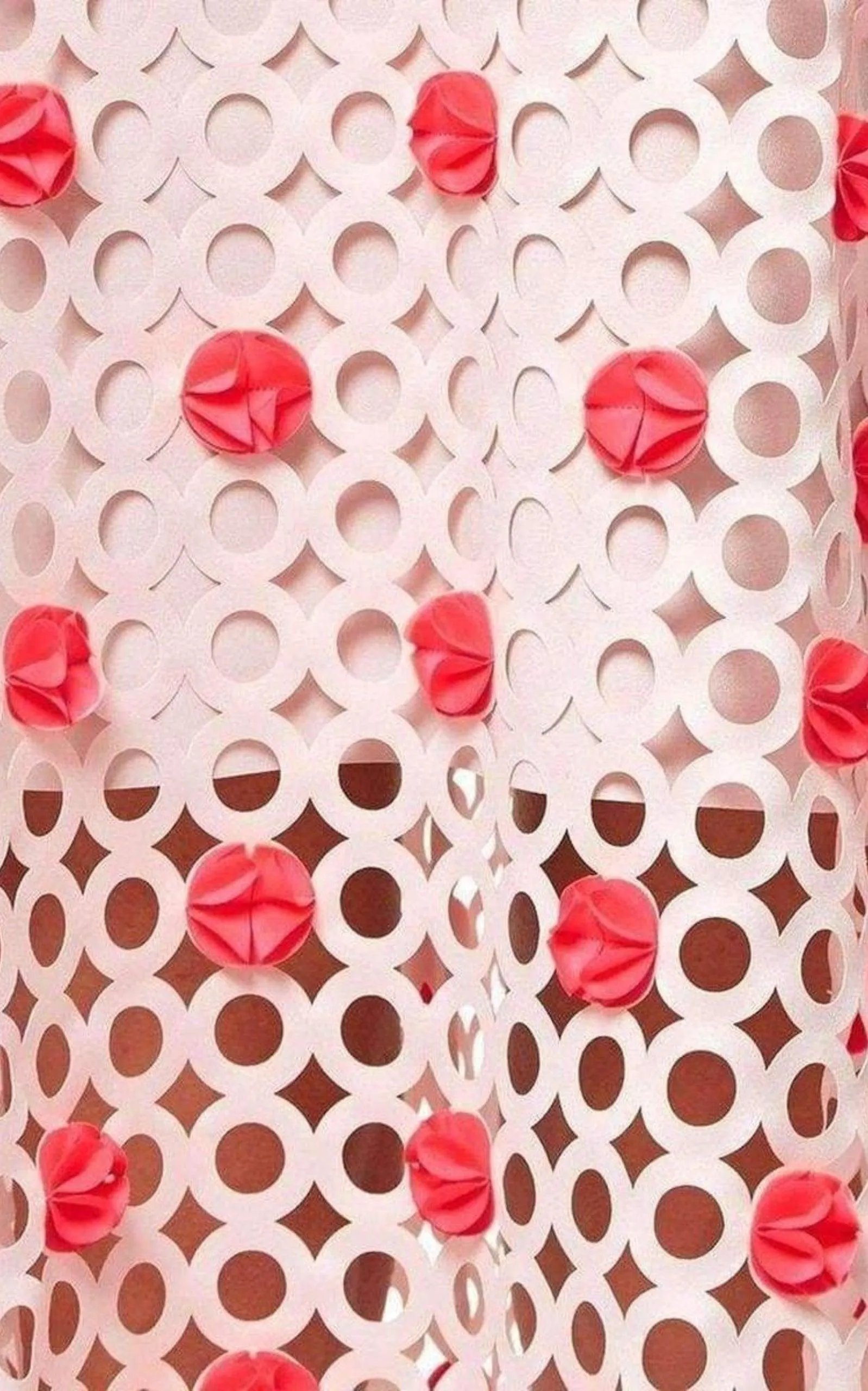 Blush Pink Laser-Cut Skirt sold by Runaway Catalog product image thumbnail 5