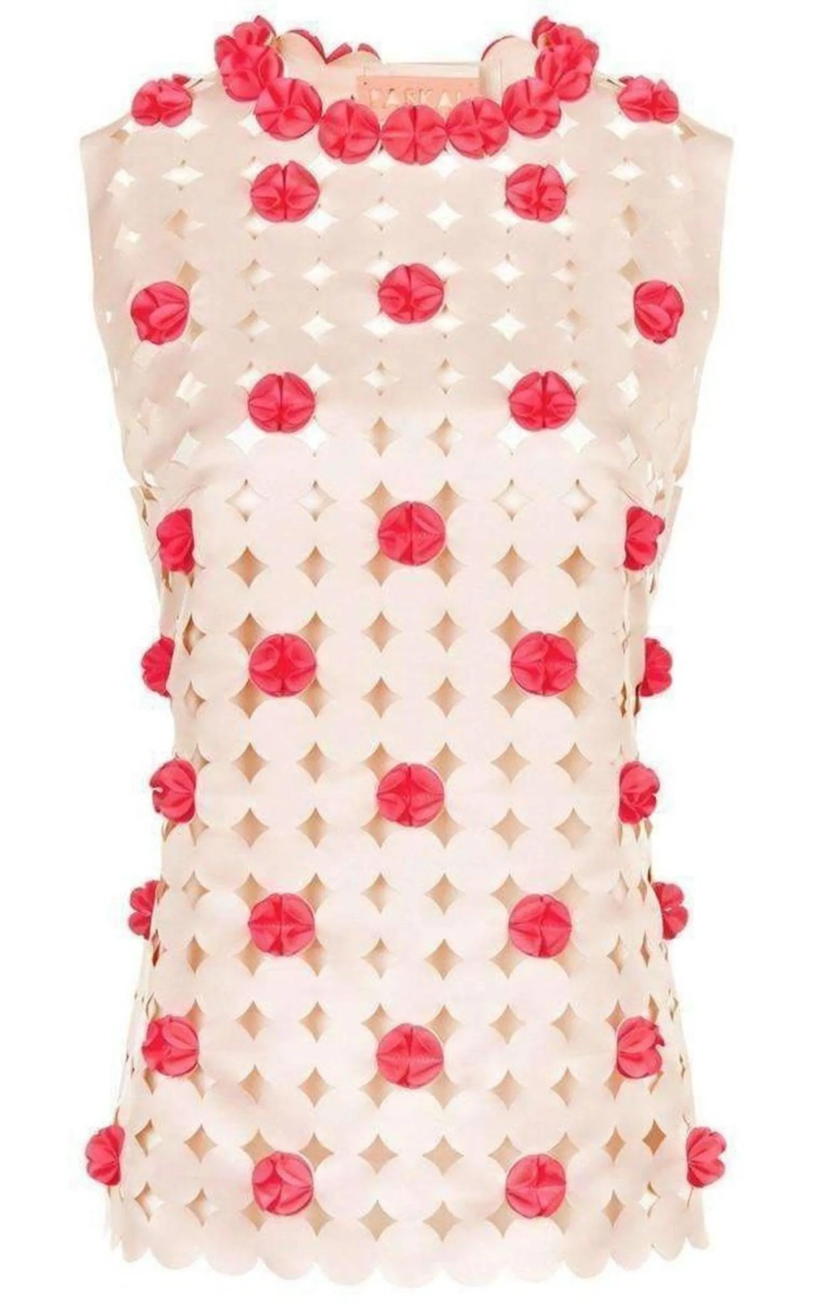 Blush Pink Laser-Cut Top sold by Runaway Catalog