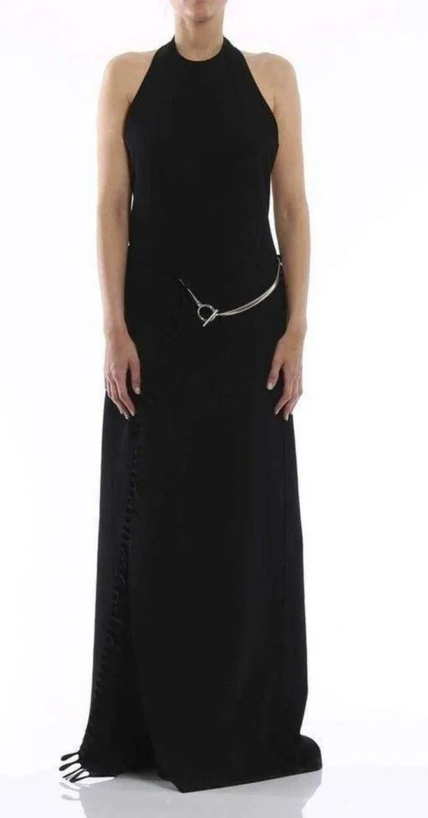 Black Sleeveless Fringed Dress sold by Runaway Catalog product image thumbnail 2