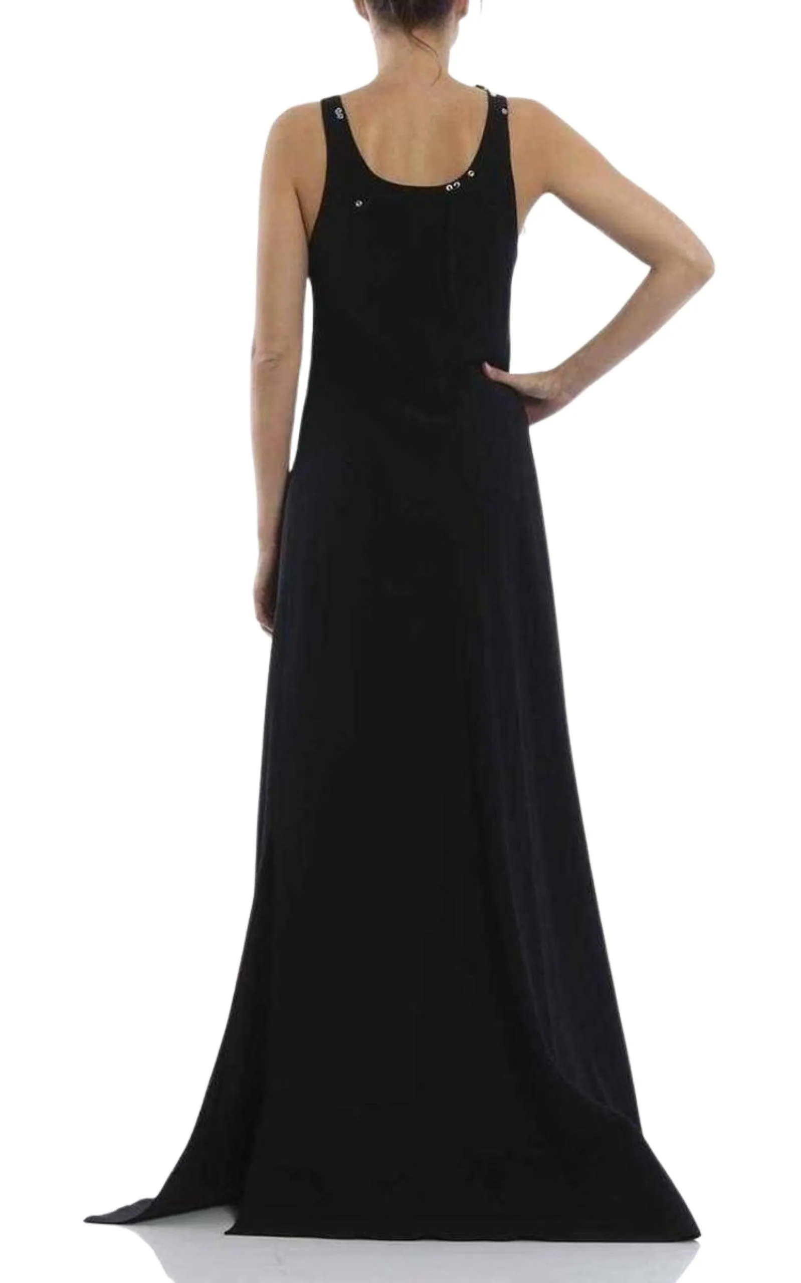 Crepe Satin Long Dress sold by Runaway Catalog product image thumbnail 4