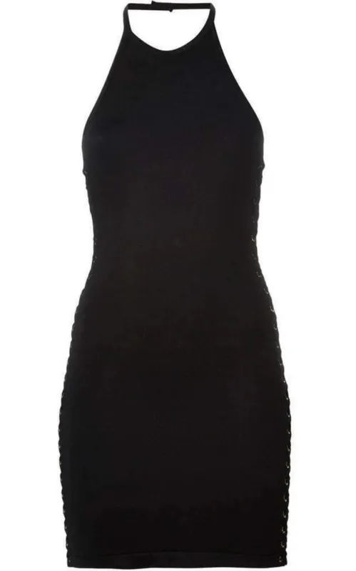 Halter Neck Mini Dress made by Balmain