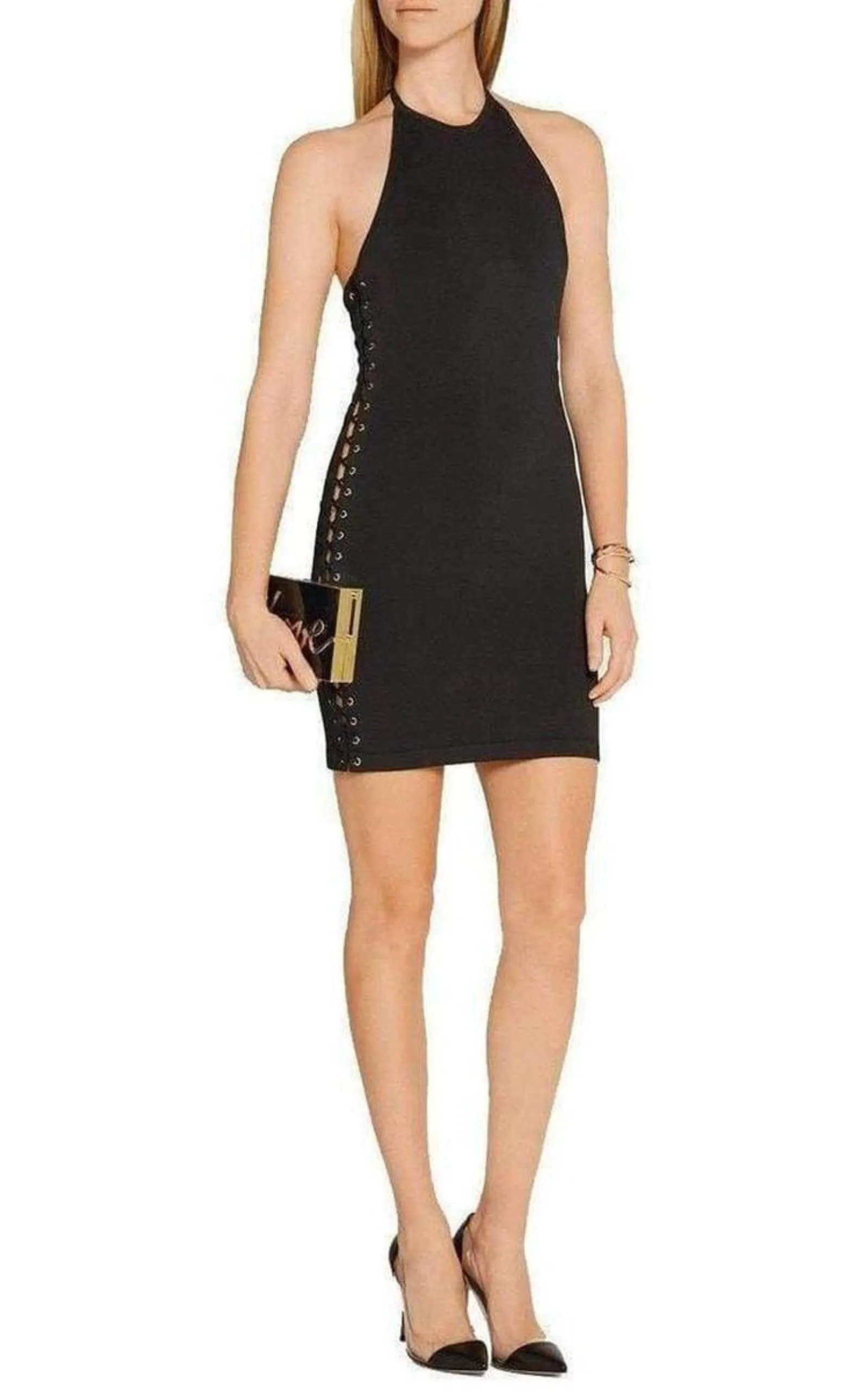 Halter Neck Mini Dress sold by Runaway Catalog product image thumbnail 2